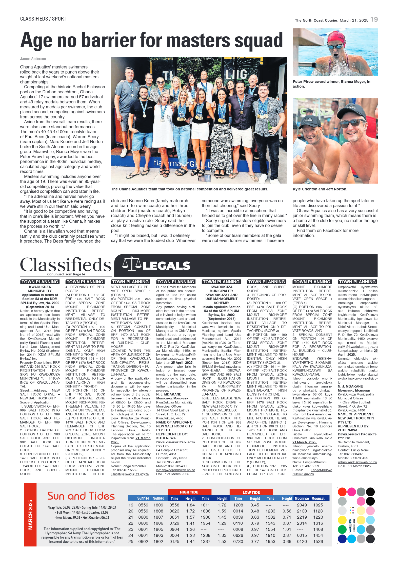 The North Coast Courier – 21 March 2025 page 19