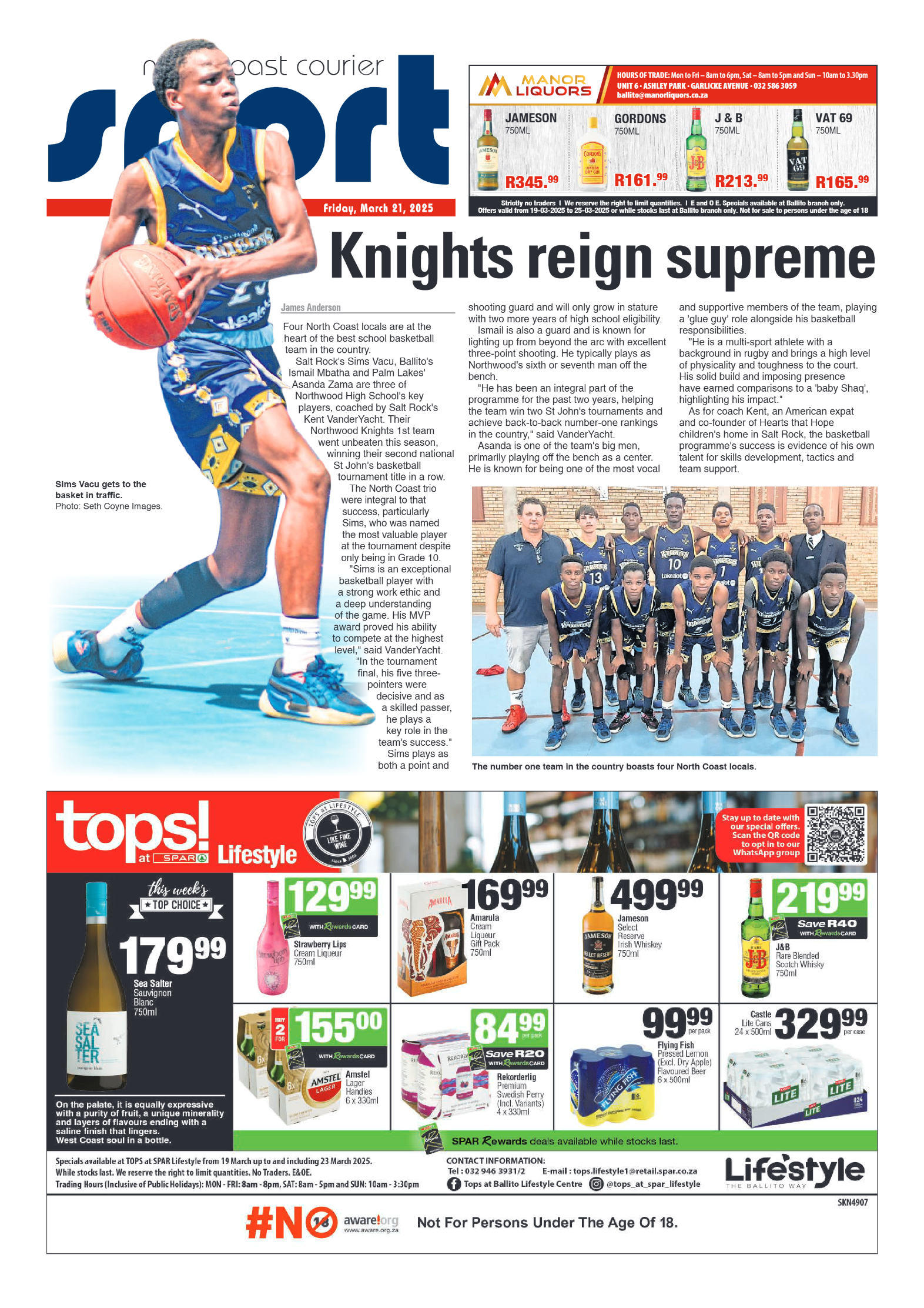 The North Coast Courier – 21 March 2025 page 20