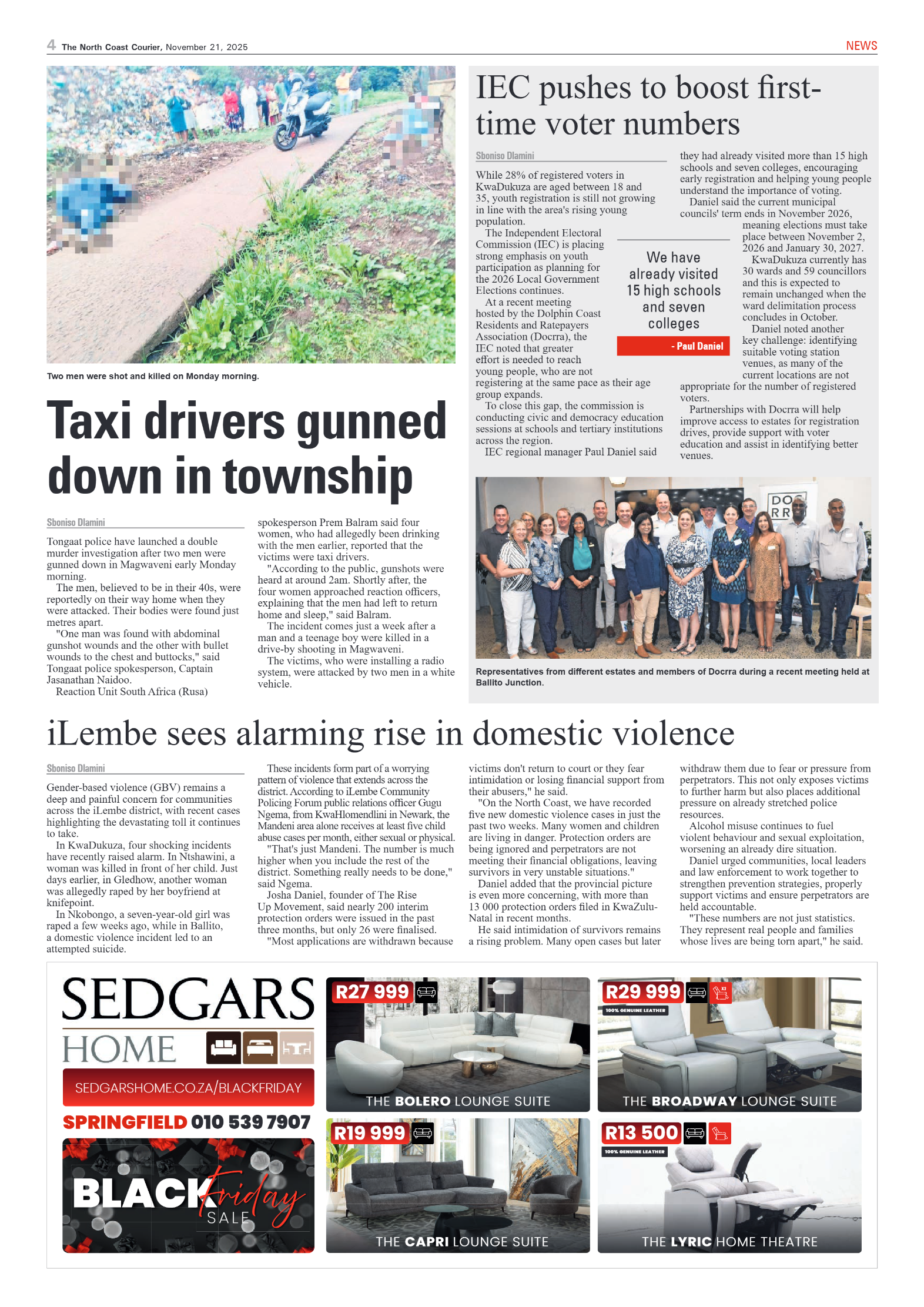 The North Coast Courier – 21 November 2025 page 4