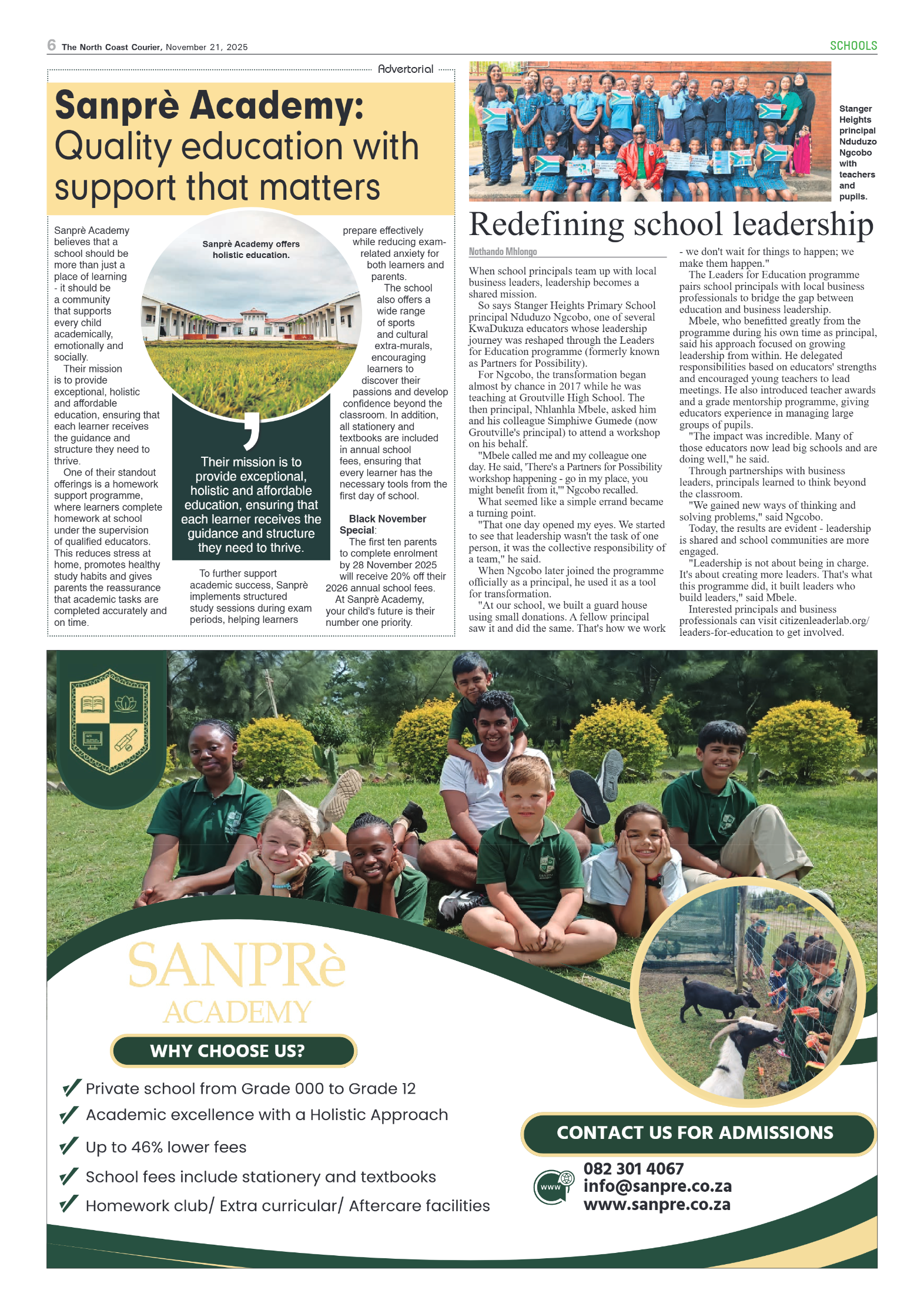 The North Coast Courier – 21 November 2025 page 6
