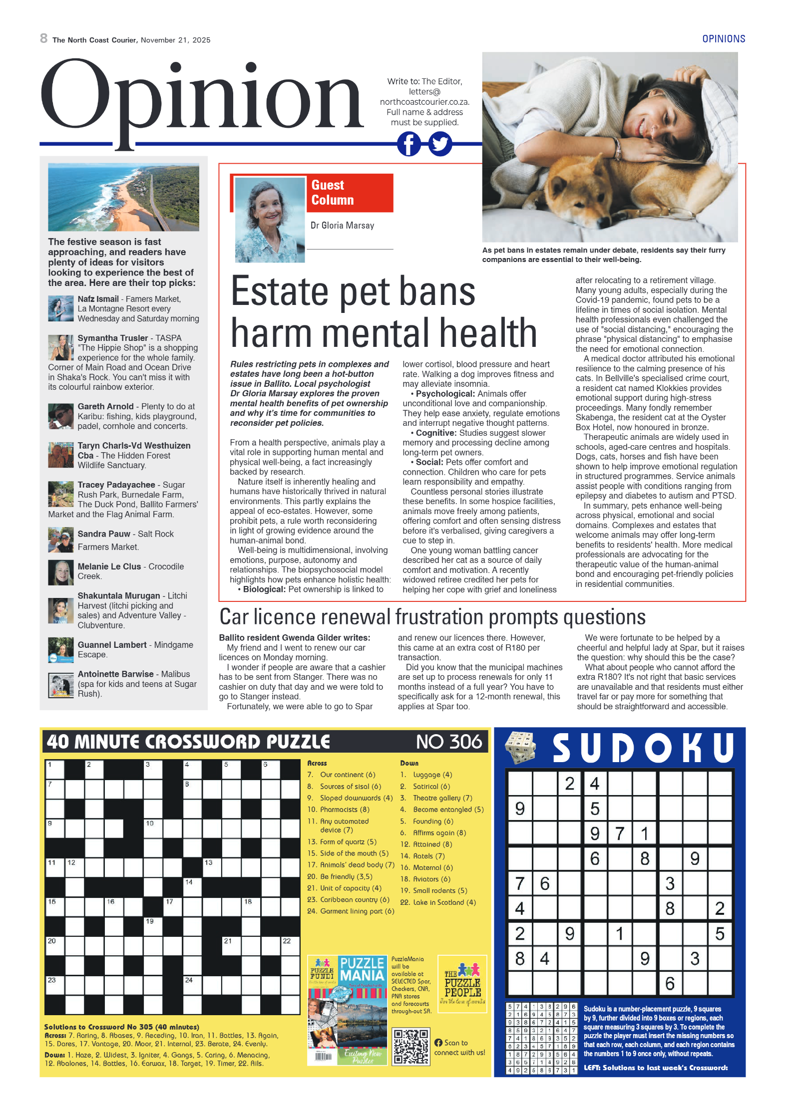 The North Coast Courier – 21 November 2025 page 8