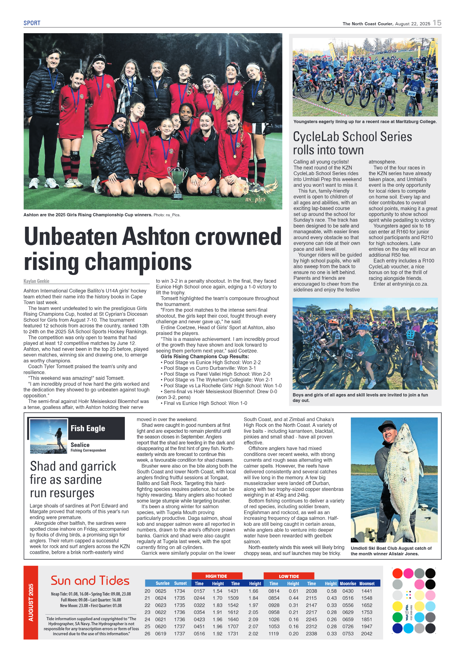 The North Coast Courier – 22 August 2025 page 15