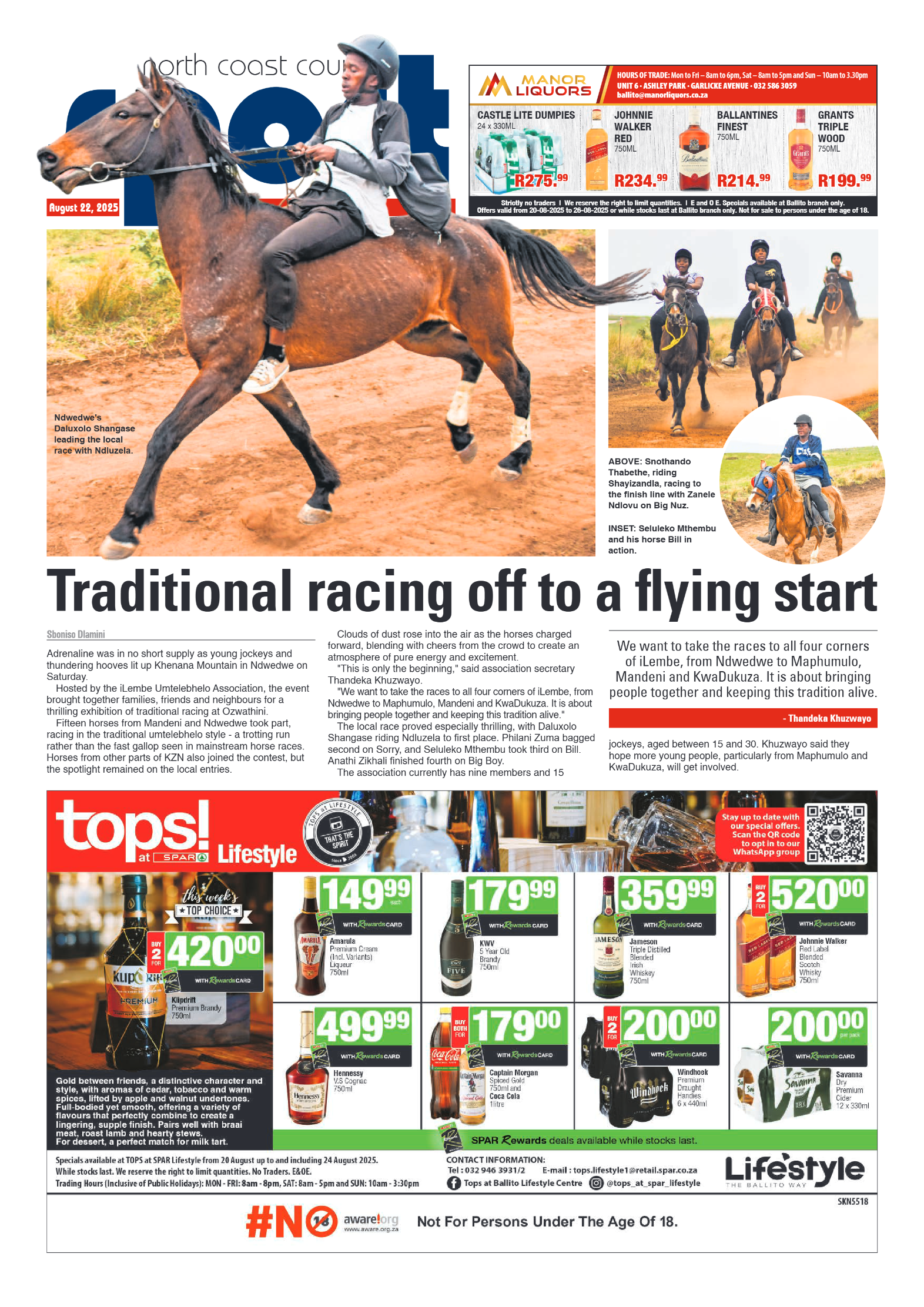 The North Coast Courier – 22 August 2025 page 16