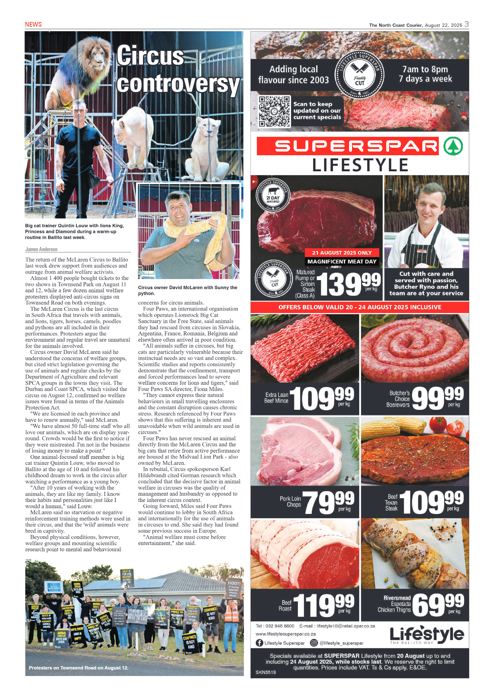 The North Coast Courier – 22 August 2025 page 3