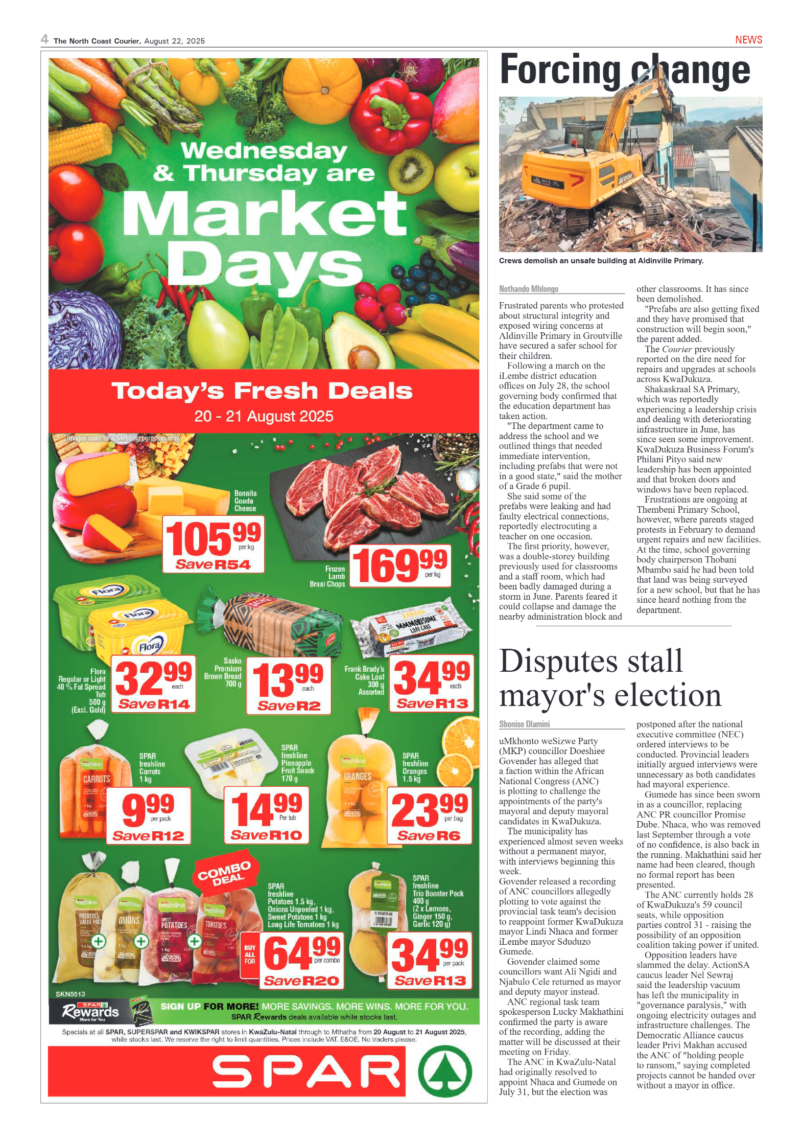 The North Coast Courier – 22 August 2025 page 4