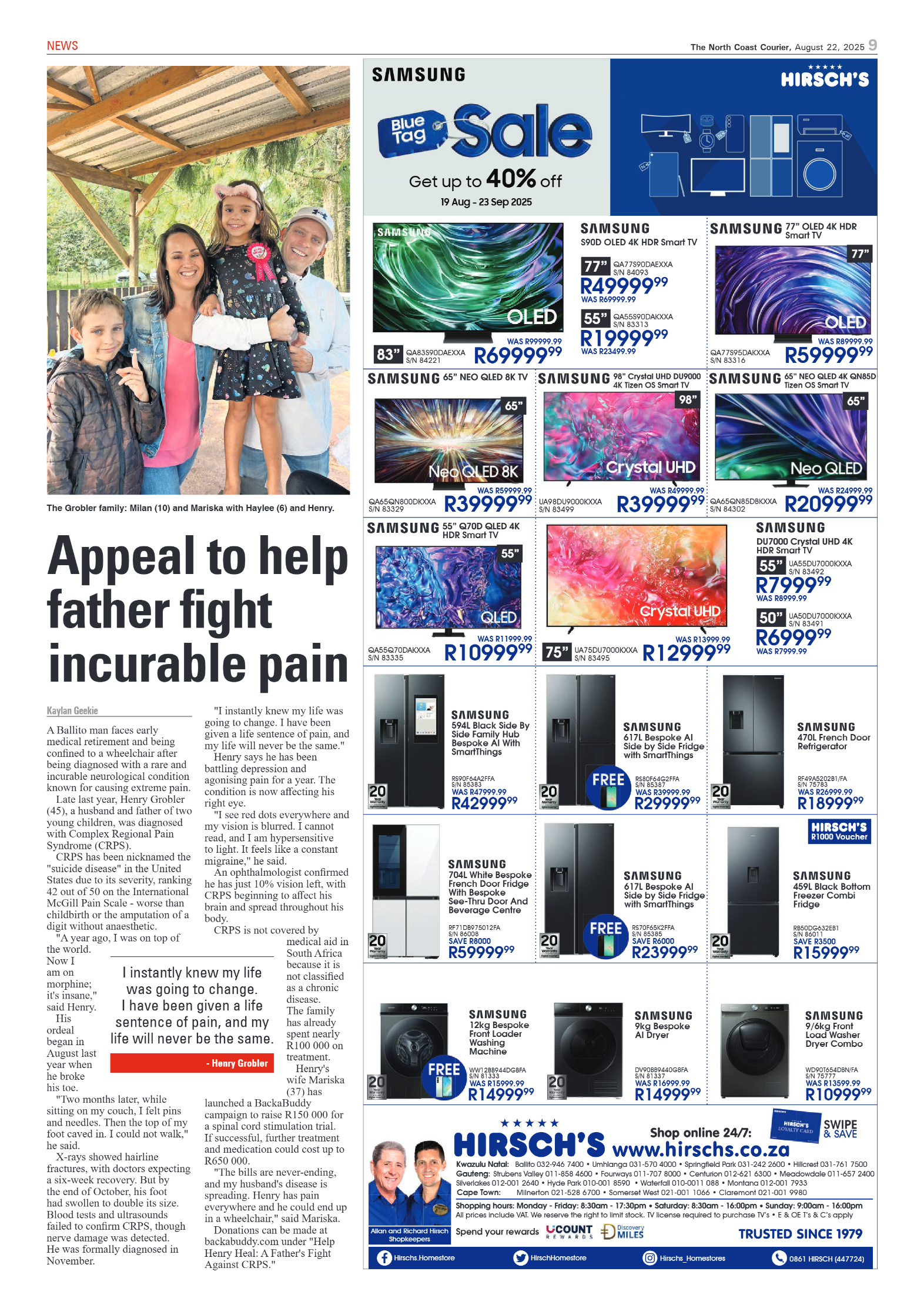 The North Coast Courier – 22 August 2025 page 9