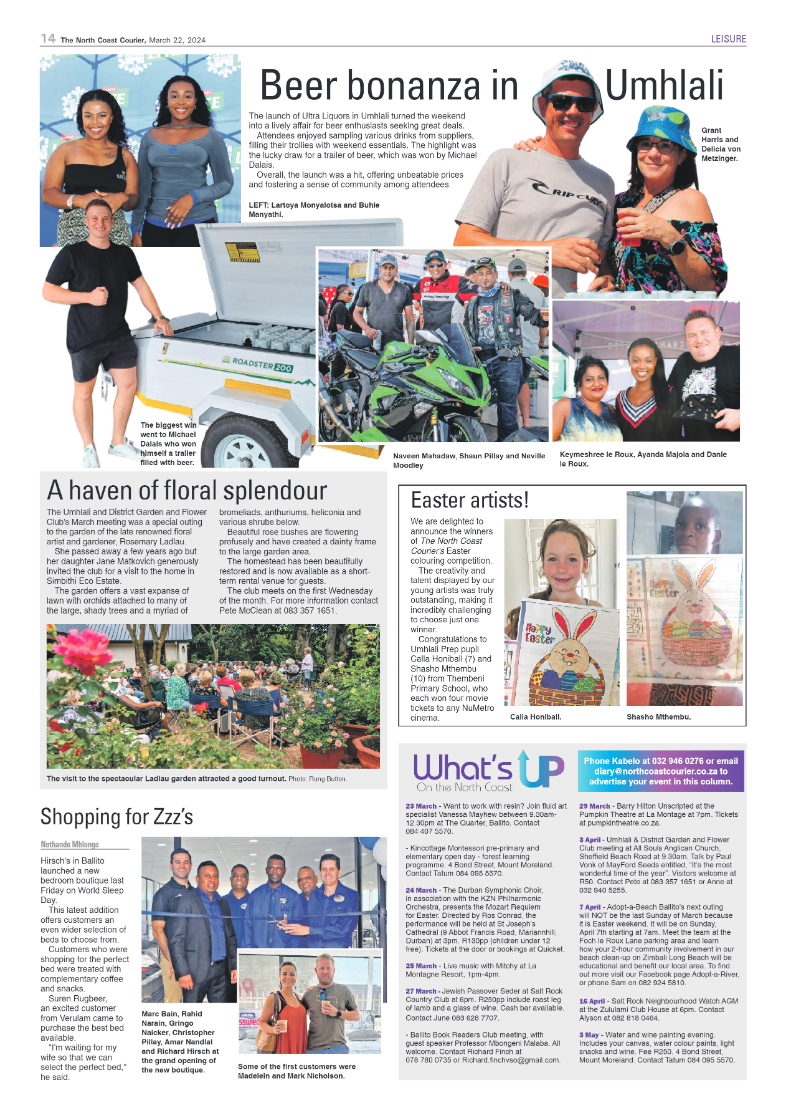 The North Coast Courier 22 March 2024 page 14