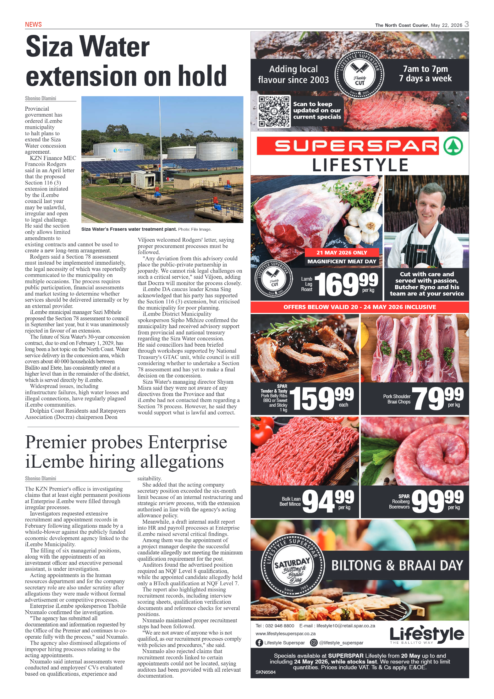 The North Coast Courier – 22 May 2026 page 3
