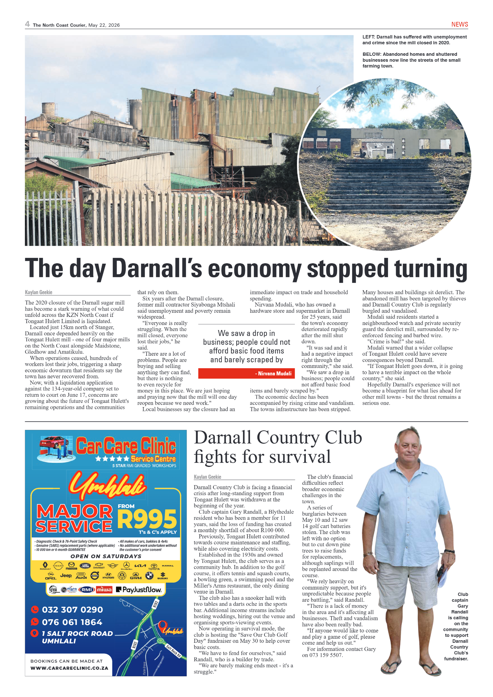 The North Coast Courier – 22 May 2026 page 4