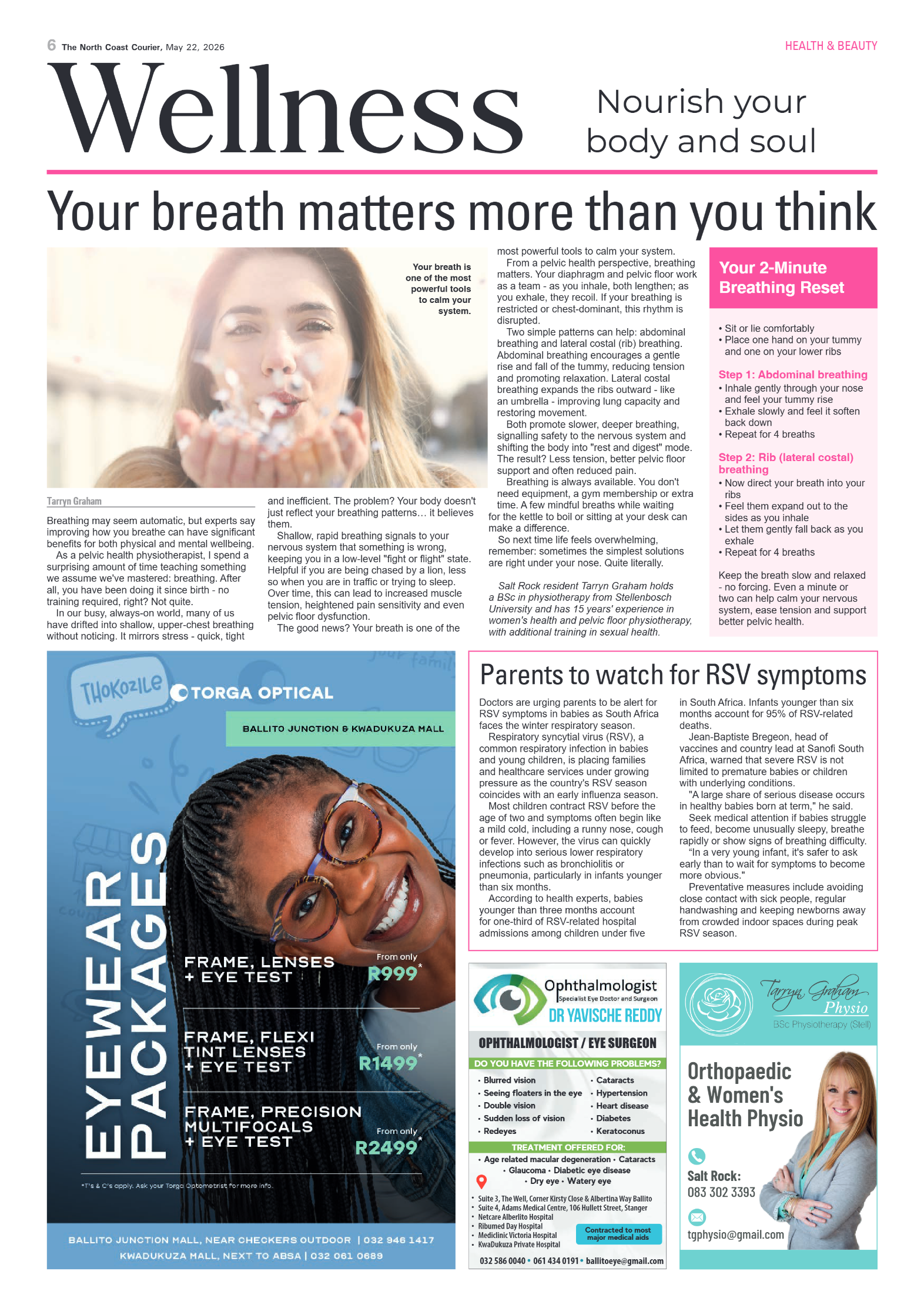 The North Coast Courier – 22 May 2026 page 6