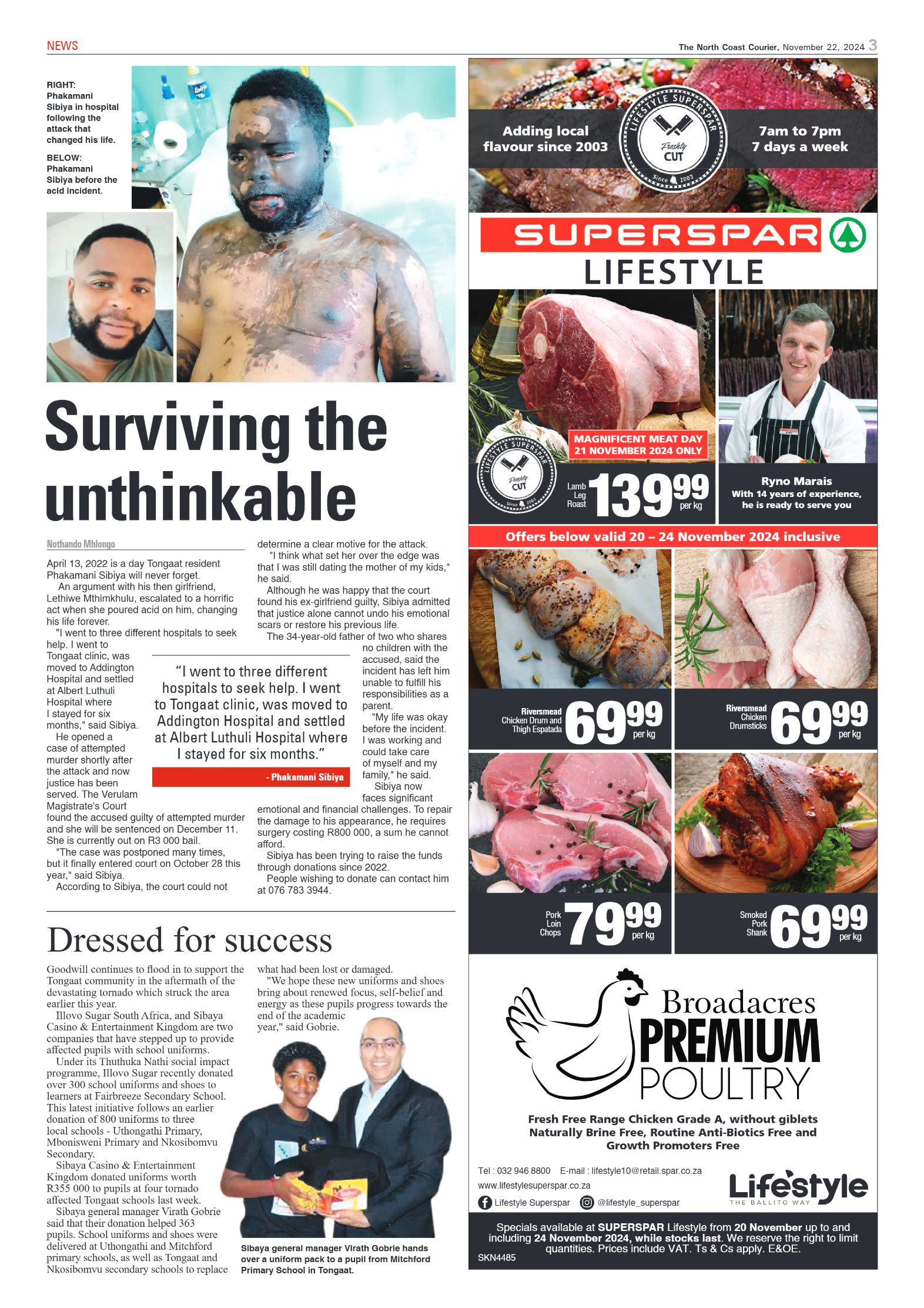 The North Coast Courier – 22 November 2024 page 3