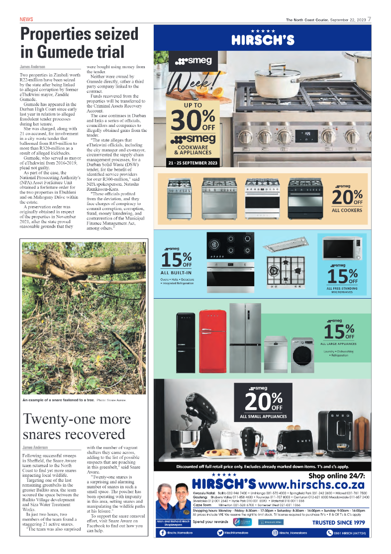 The North Coast Courier 22 September 2023 page 7