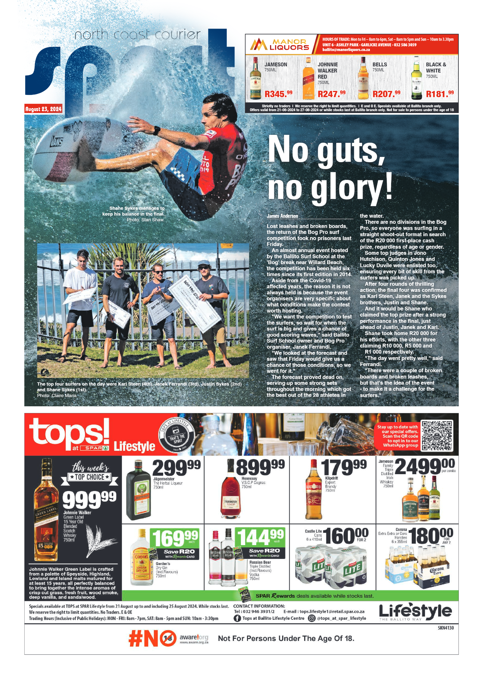 The North Coast Courier – 23 August 2024 page 16