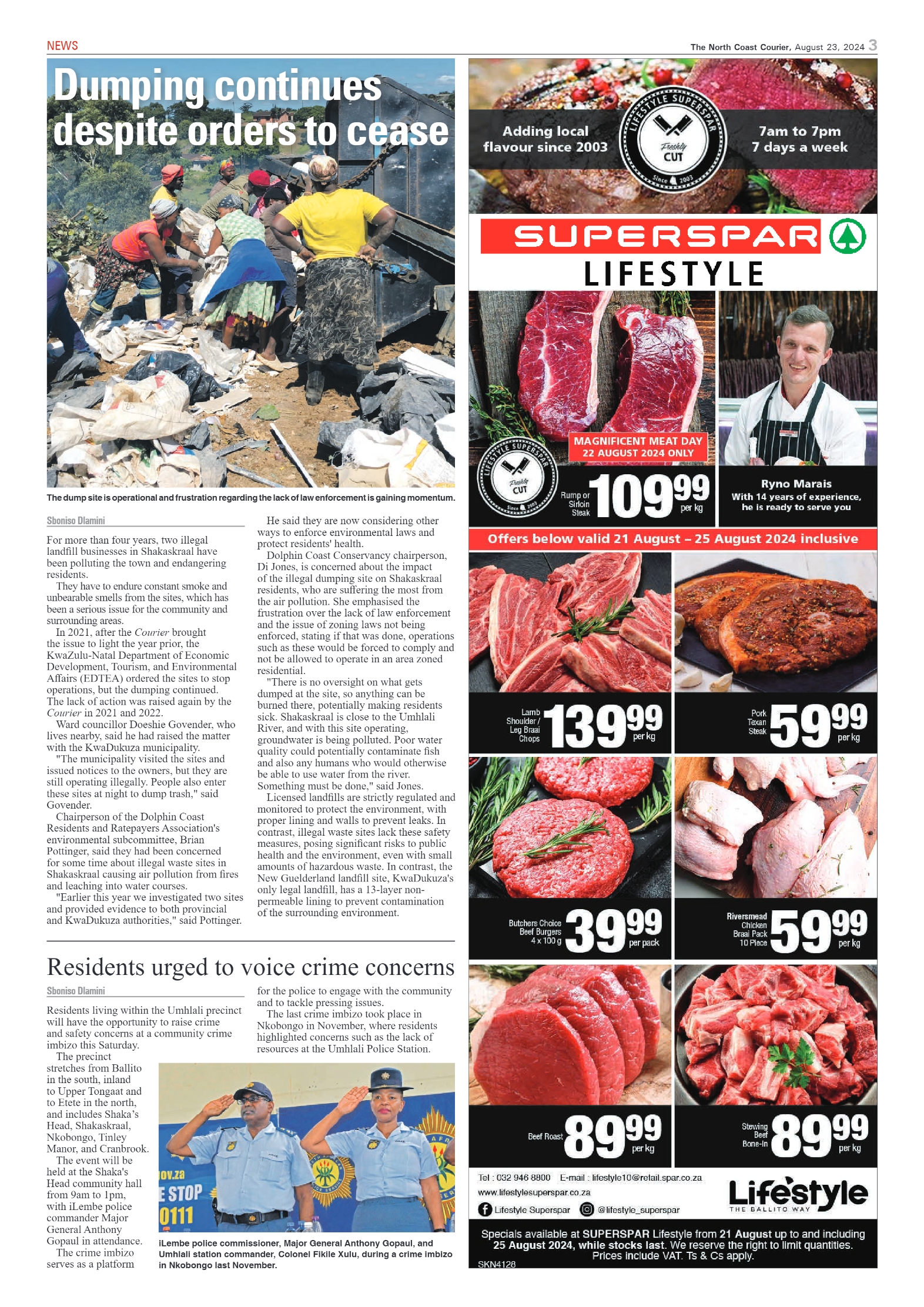 The North Coast Courier – 23 August 2024 page 3