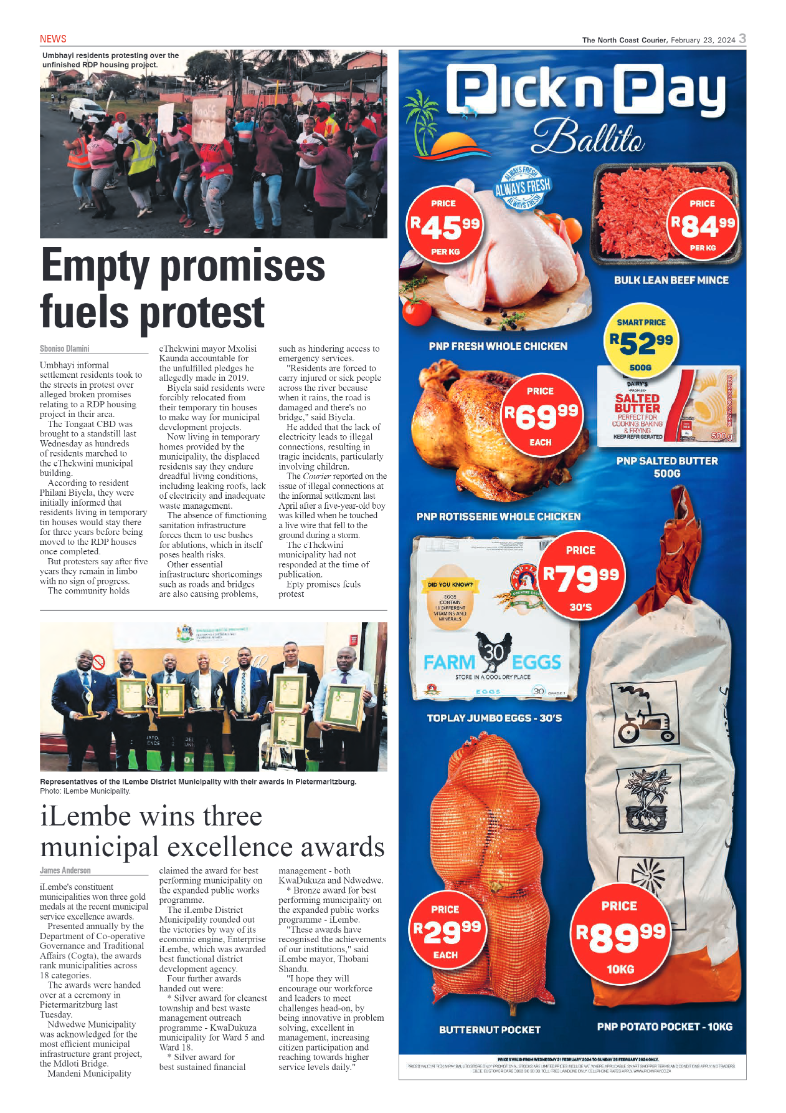 The North Coast Courier 23 February 2024 page 3