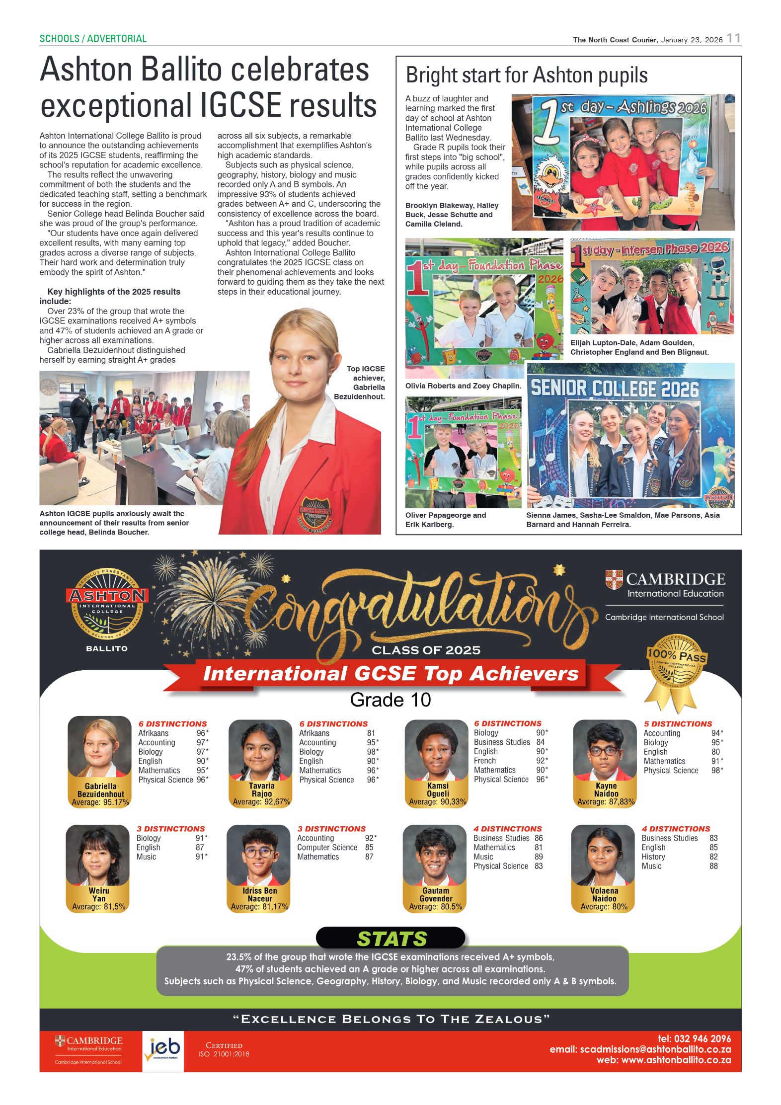 The North Coast Courier – 23 January 2026 page 11