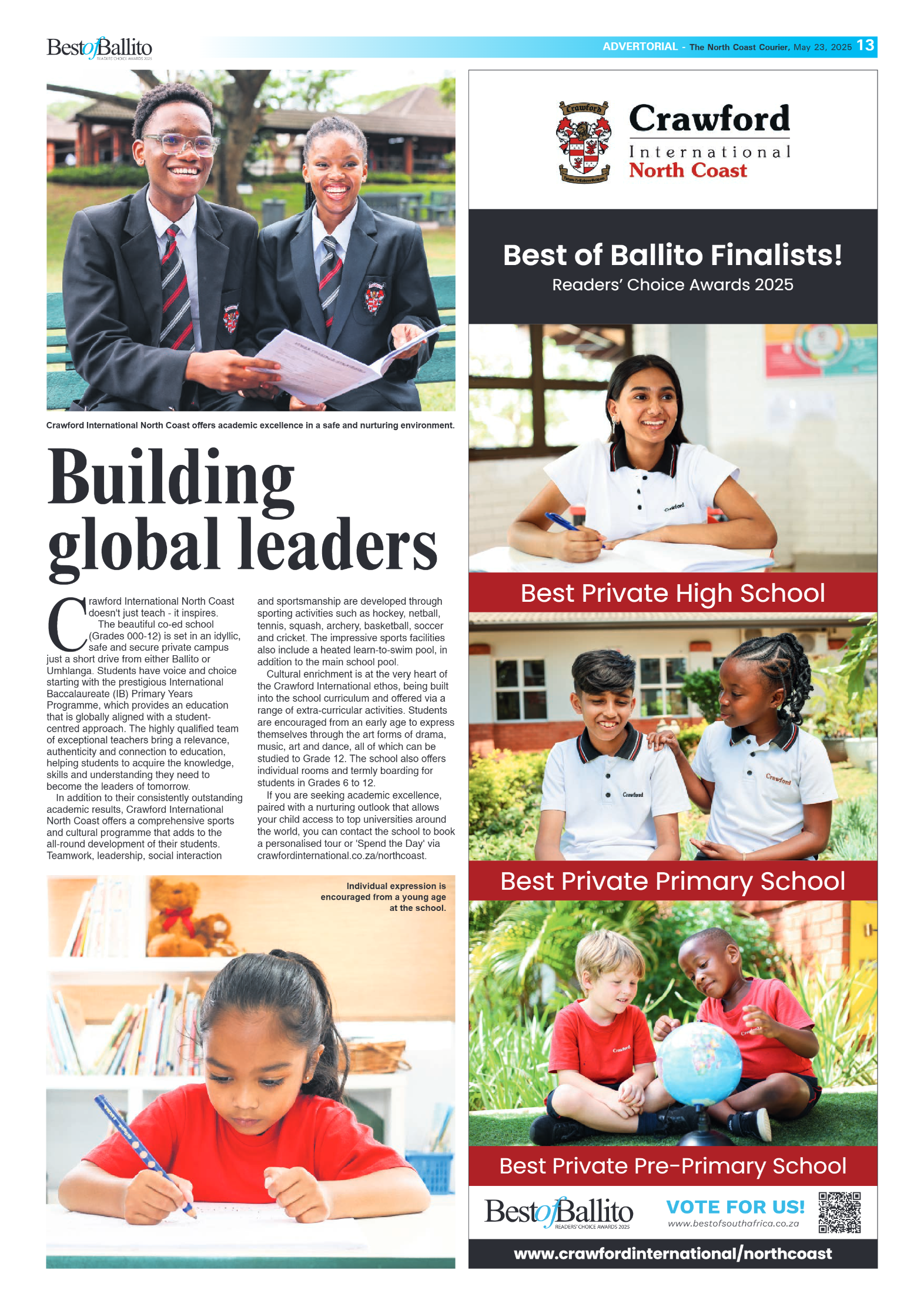 The North Coast Courier – 23 May 2025 page 13