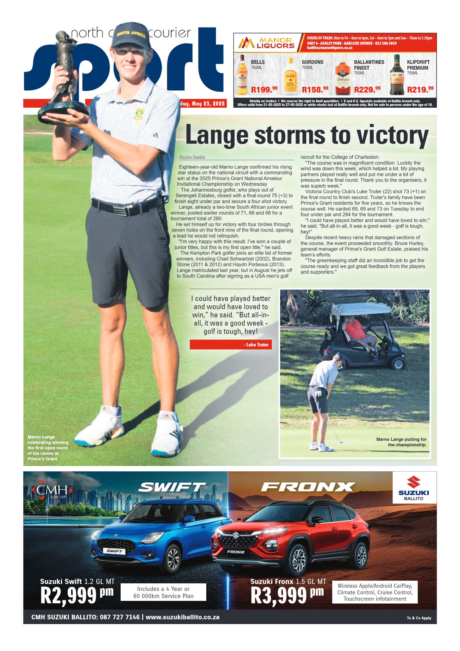 The North Coast Courier – 23 May 2025 page 20