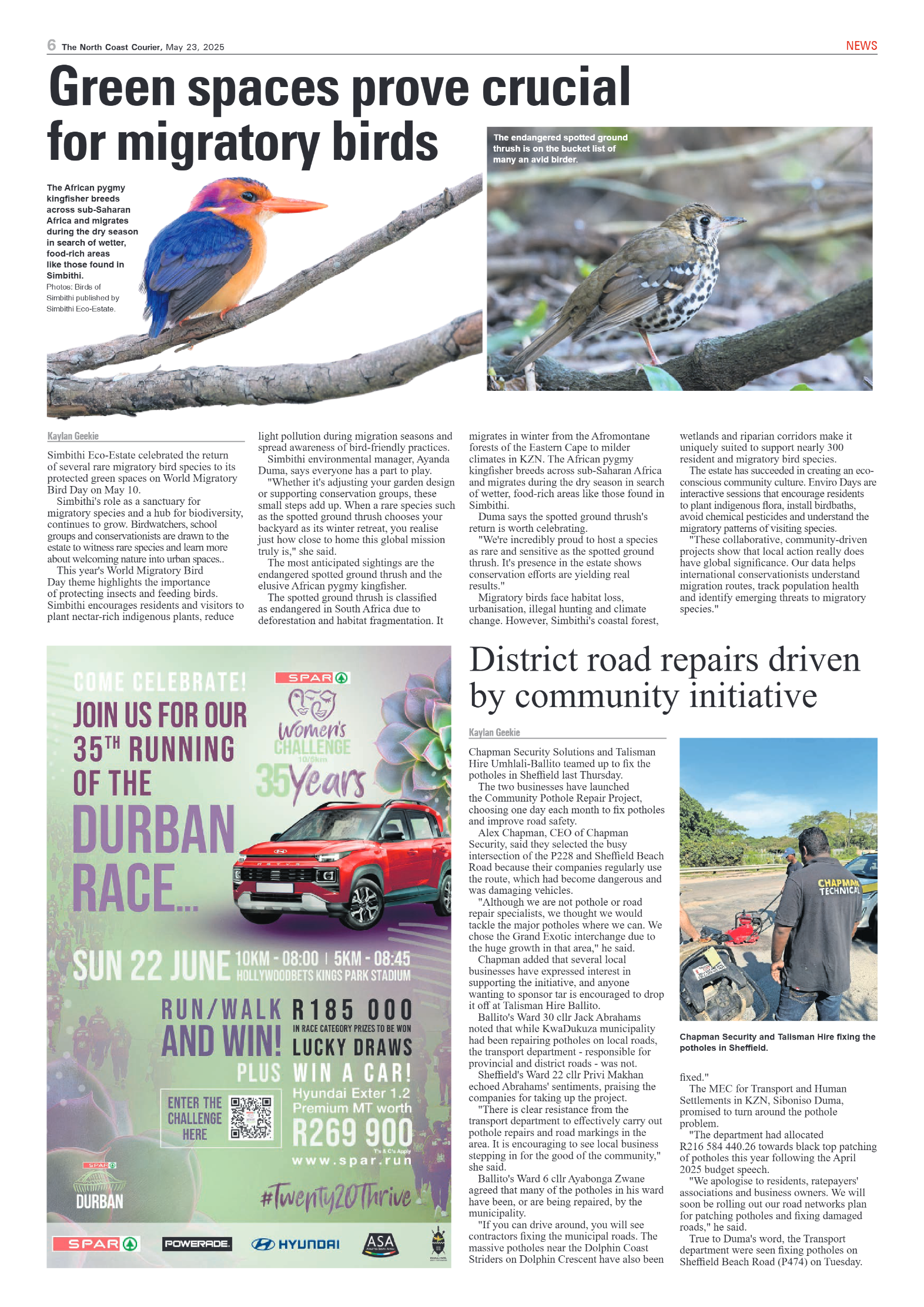 The North Coast Courier – 23 May 2025 page 6