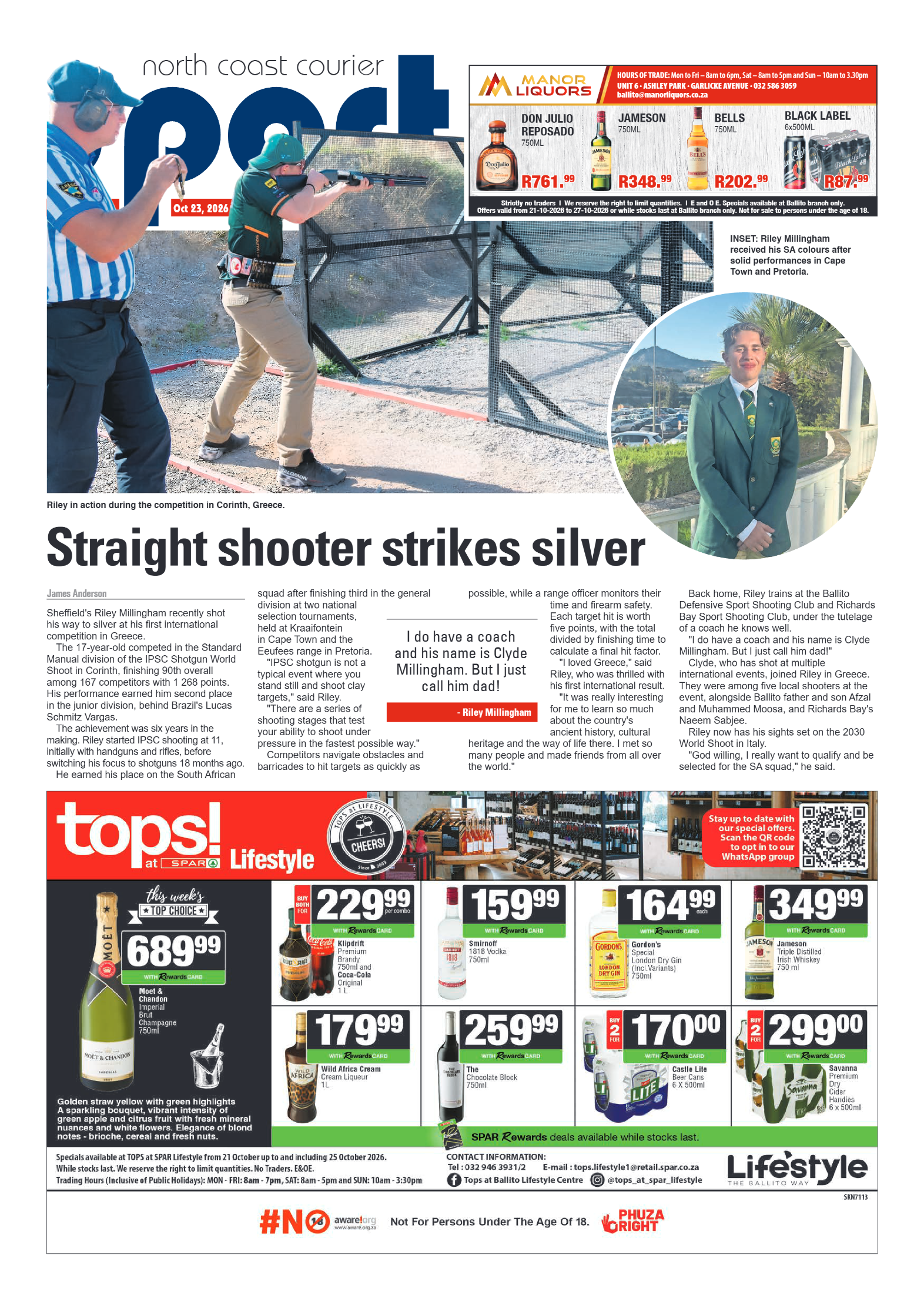 The North Coast Courier – 23 October 2026 page 12