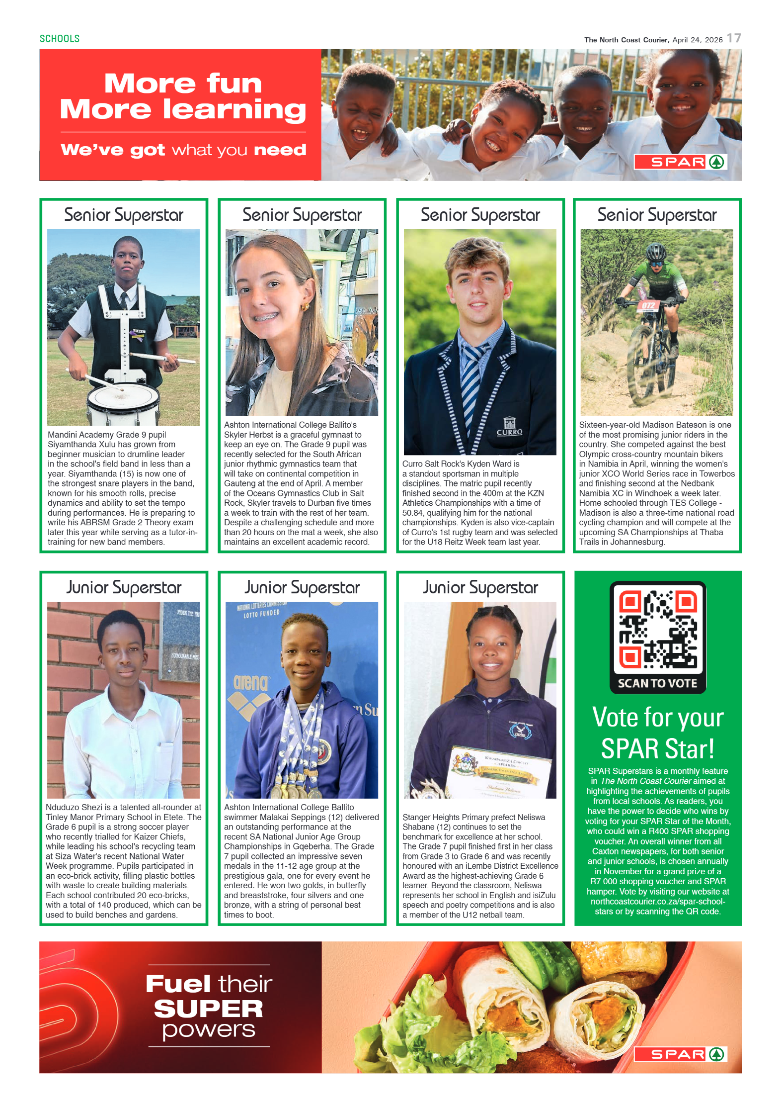 The North Coast Courier – 24 April 2026 page 17