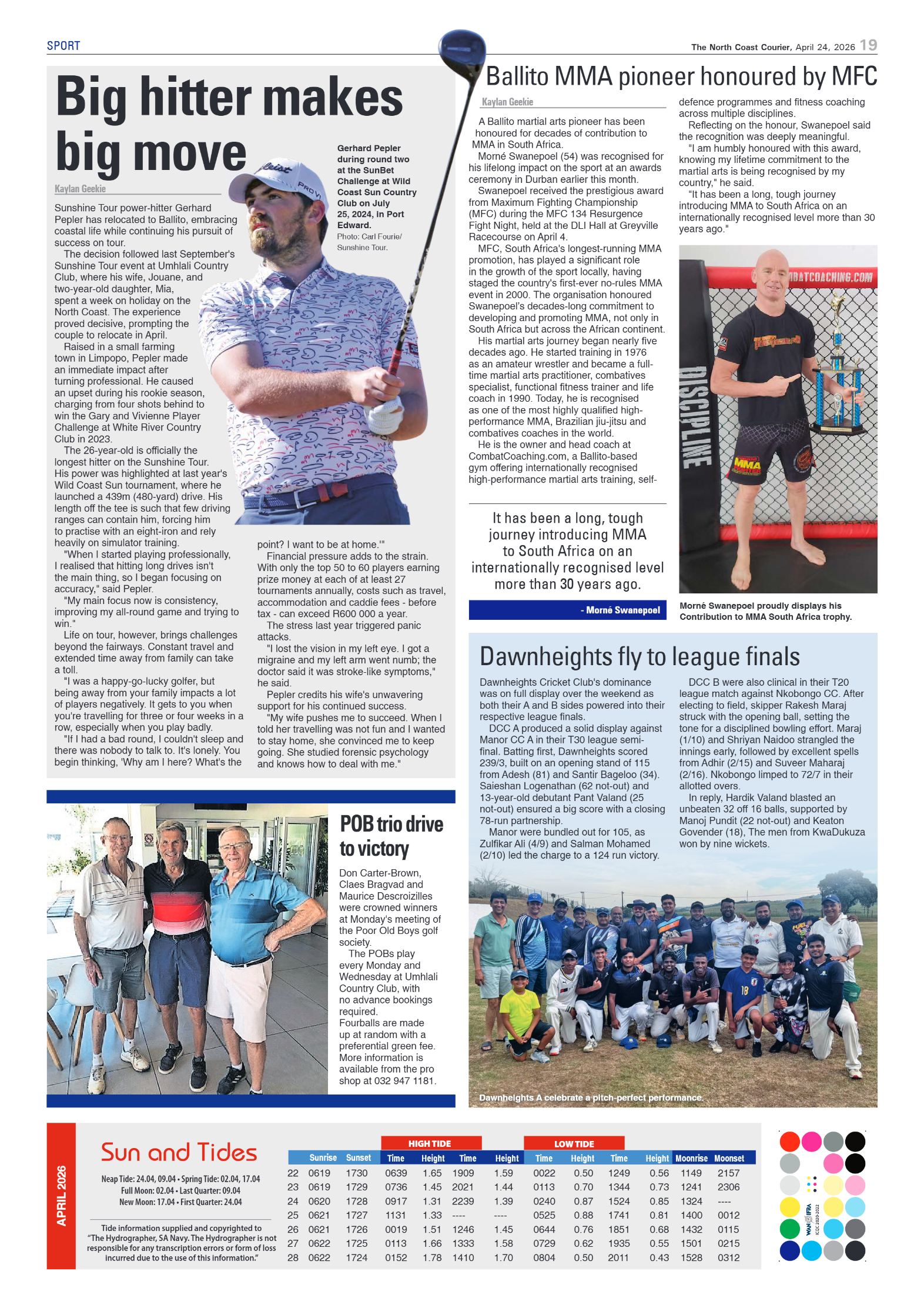 The North Coast Courier – 24 April 2026 page 19