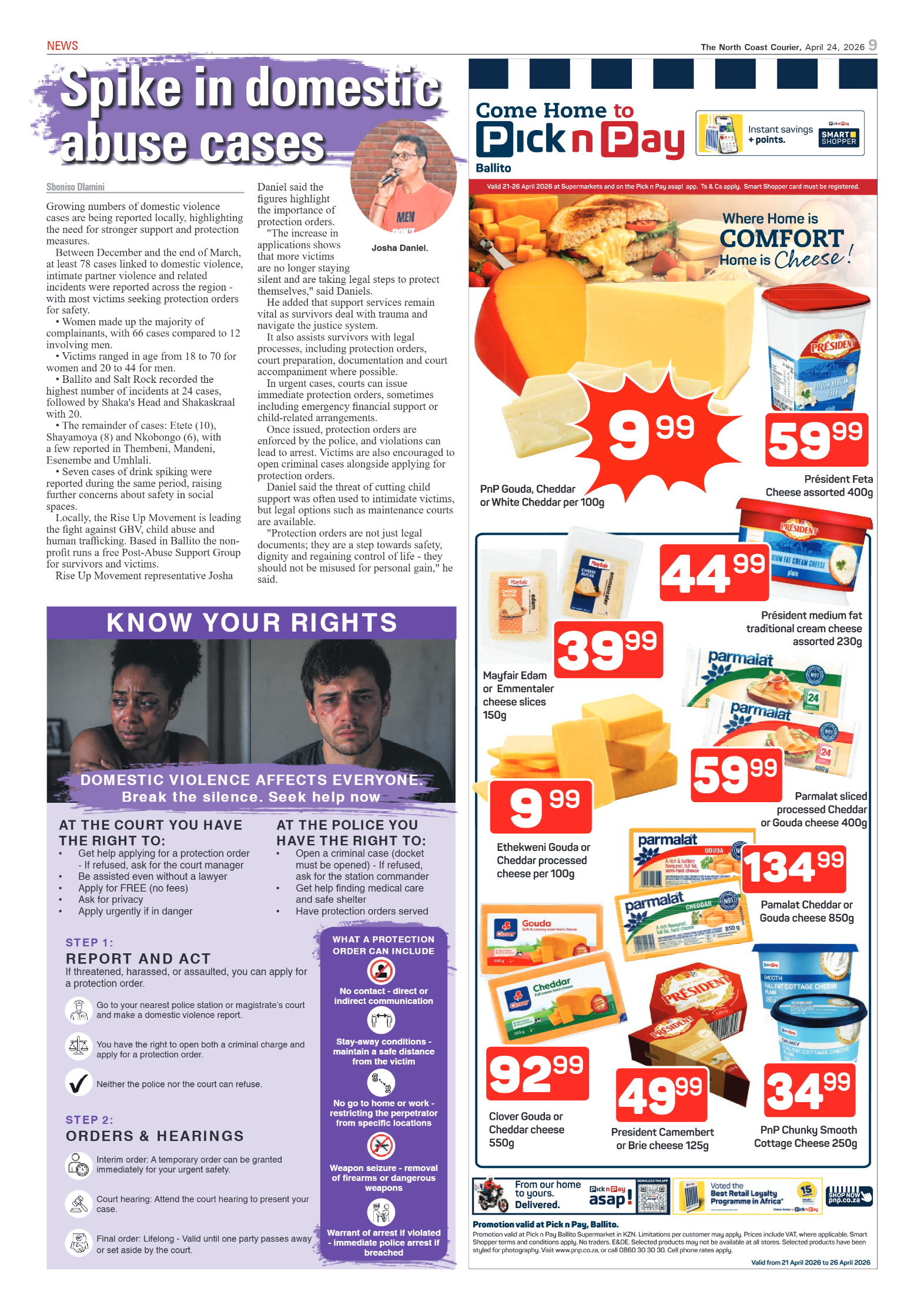 The North Coast Courier – 24 April 2026 page 9