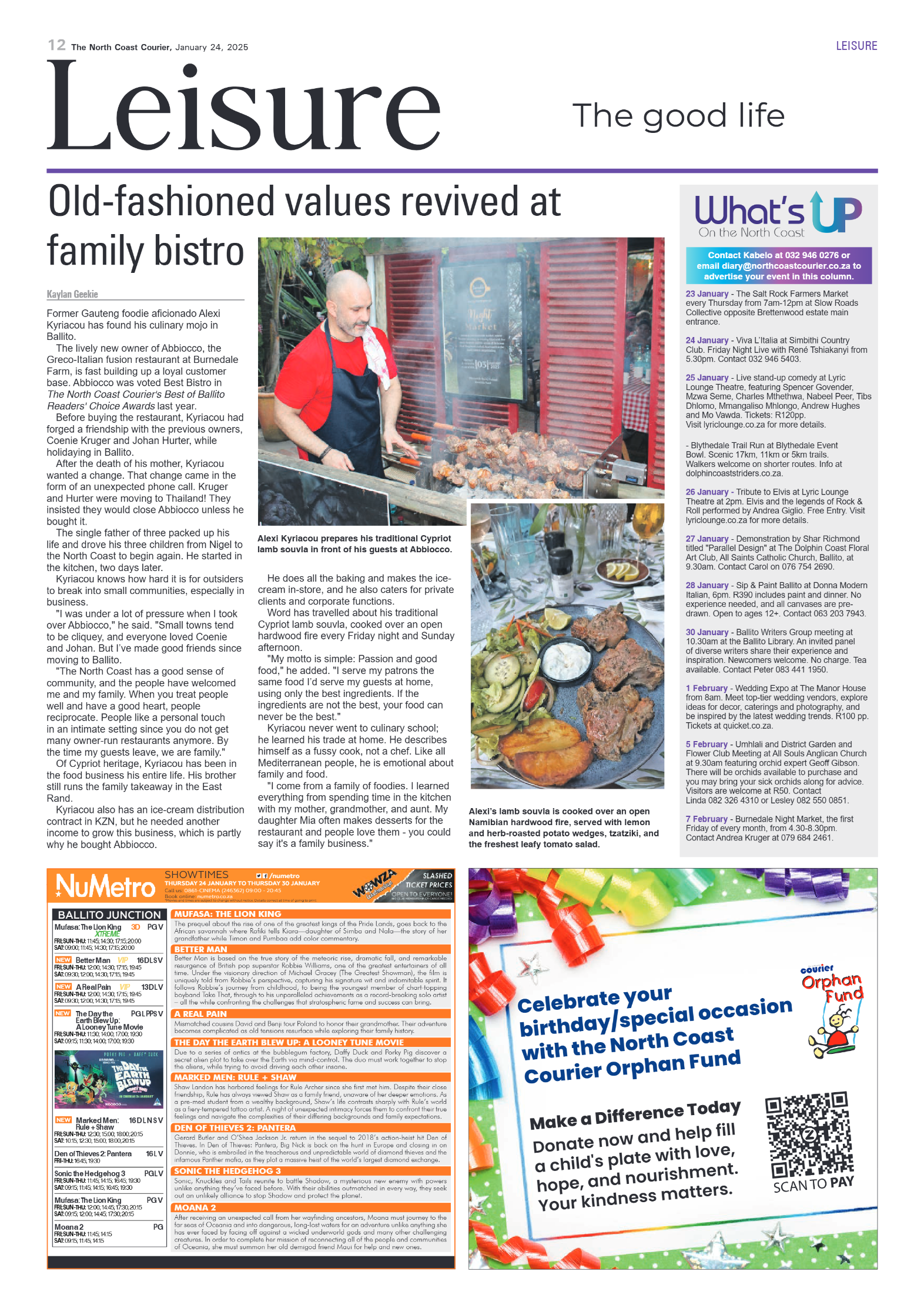 The North Coast Courier – 24 January 2025 page 12