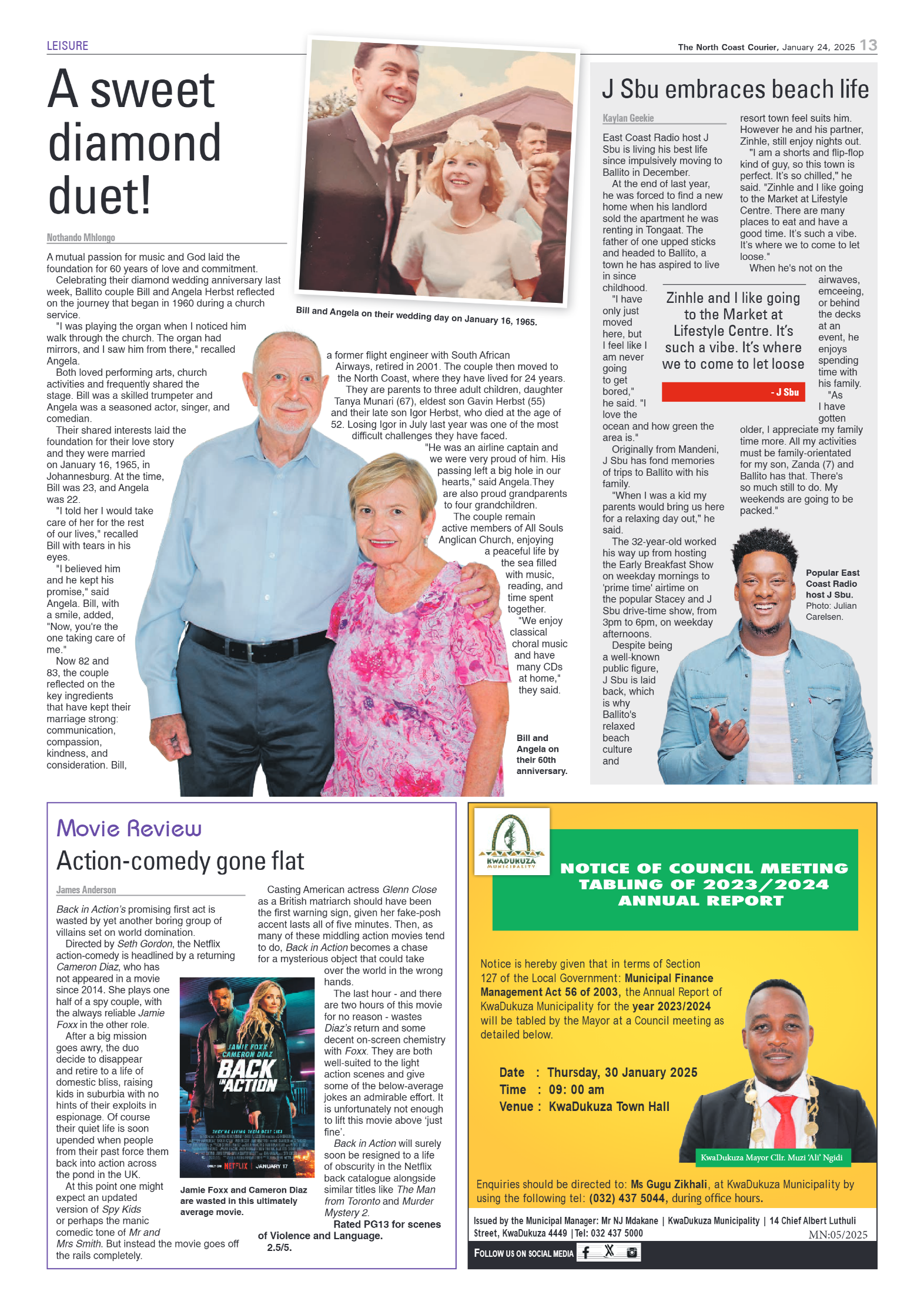 The North Coast Courier – 24 January 2025 page 13