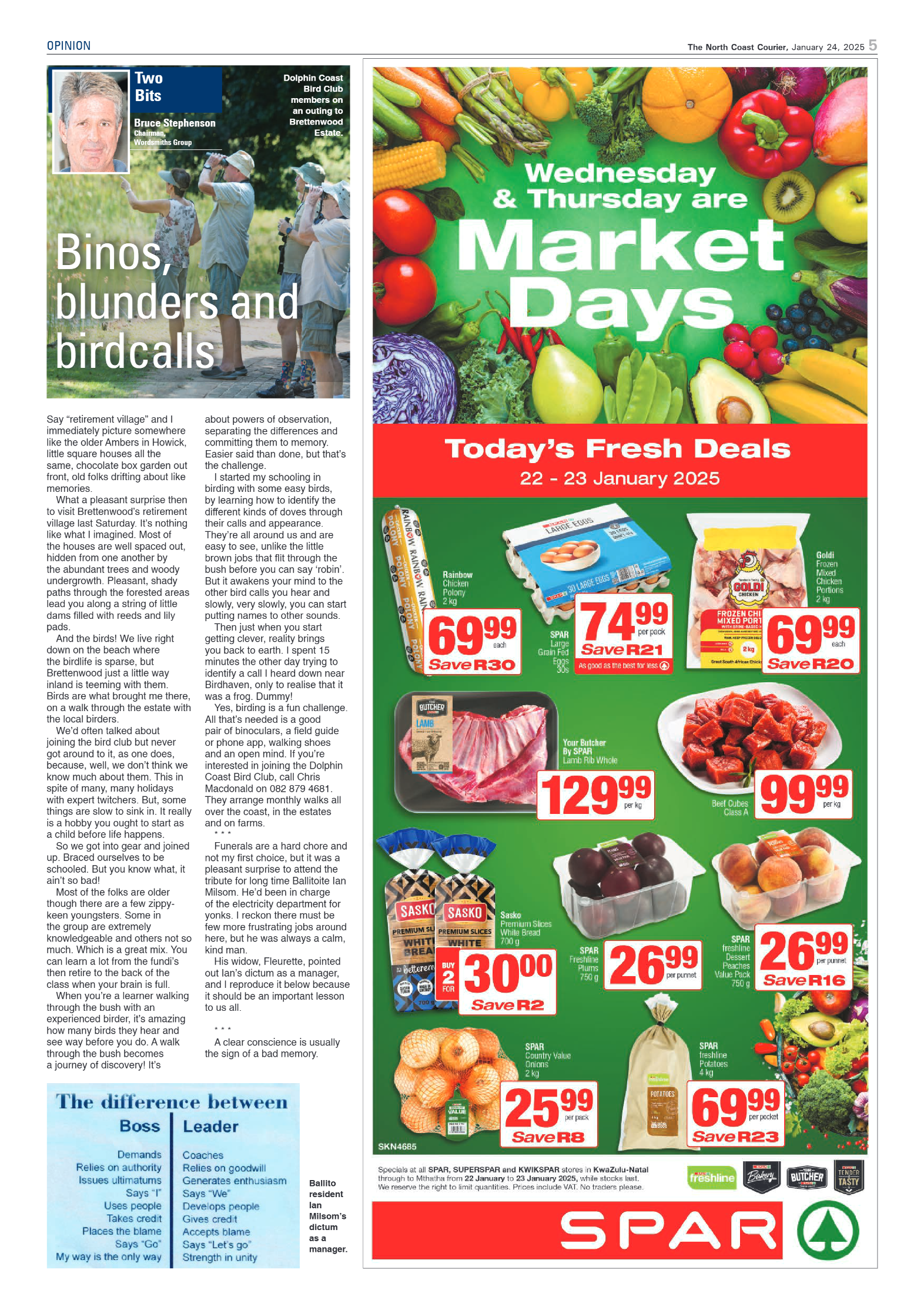 The North Coast Courier – 24 January 2025 page 5