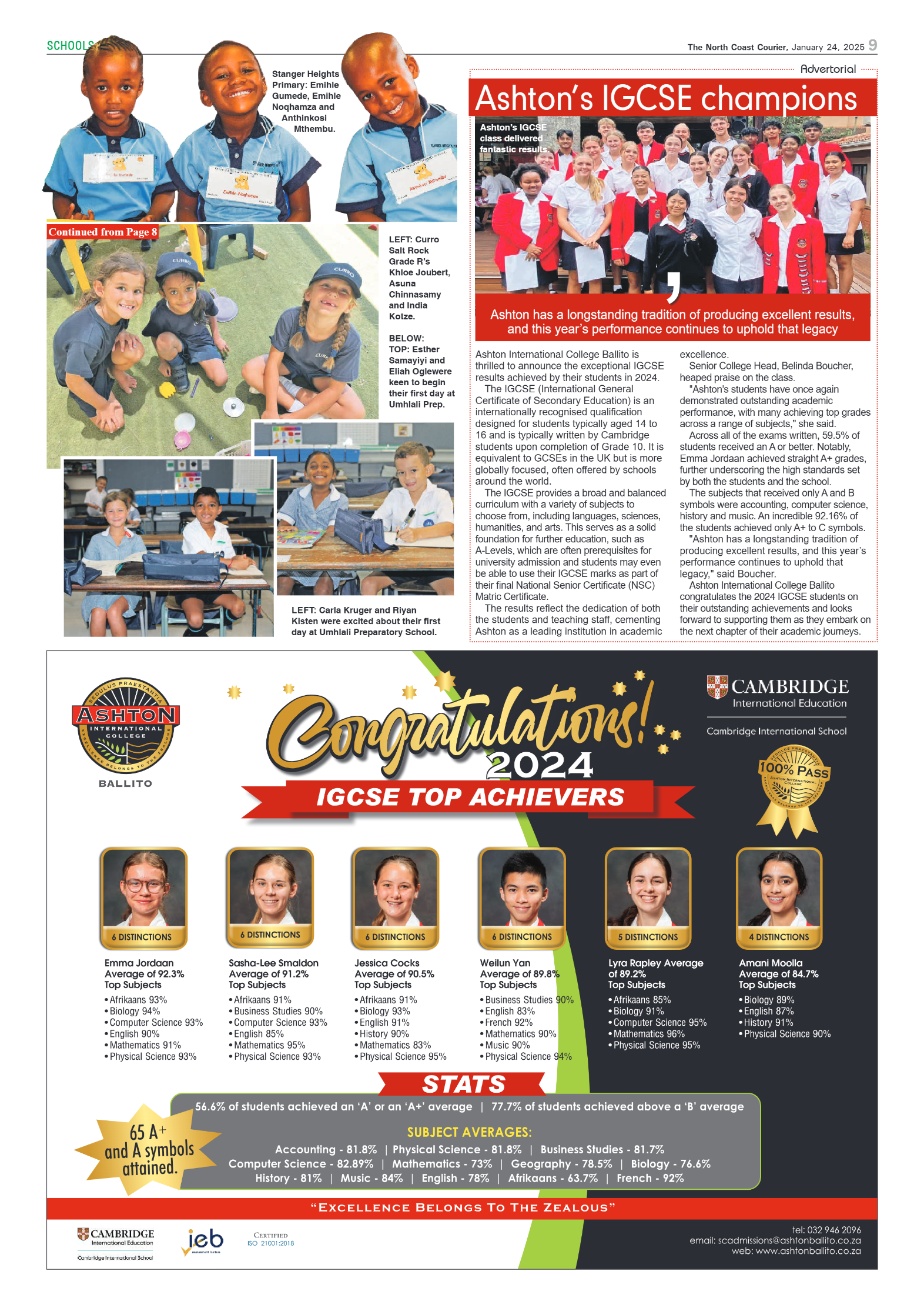 The North Coast Courier – 24 January 2025 page 9
