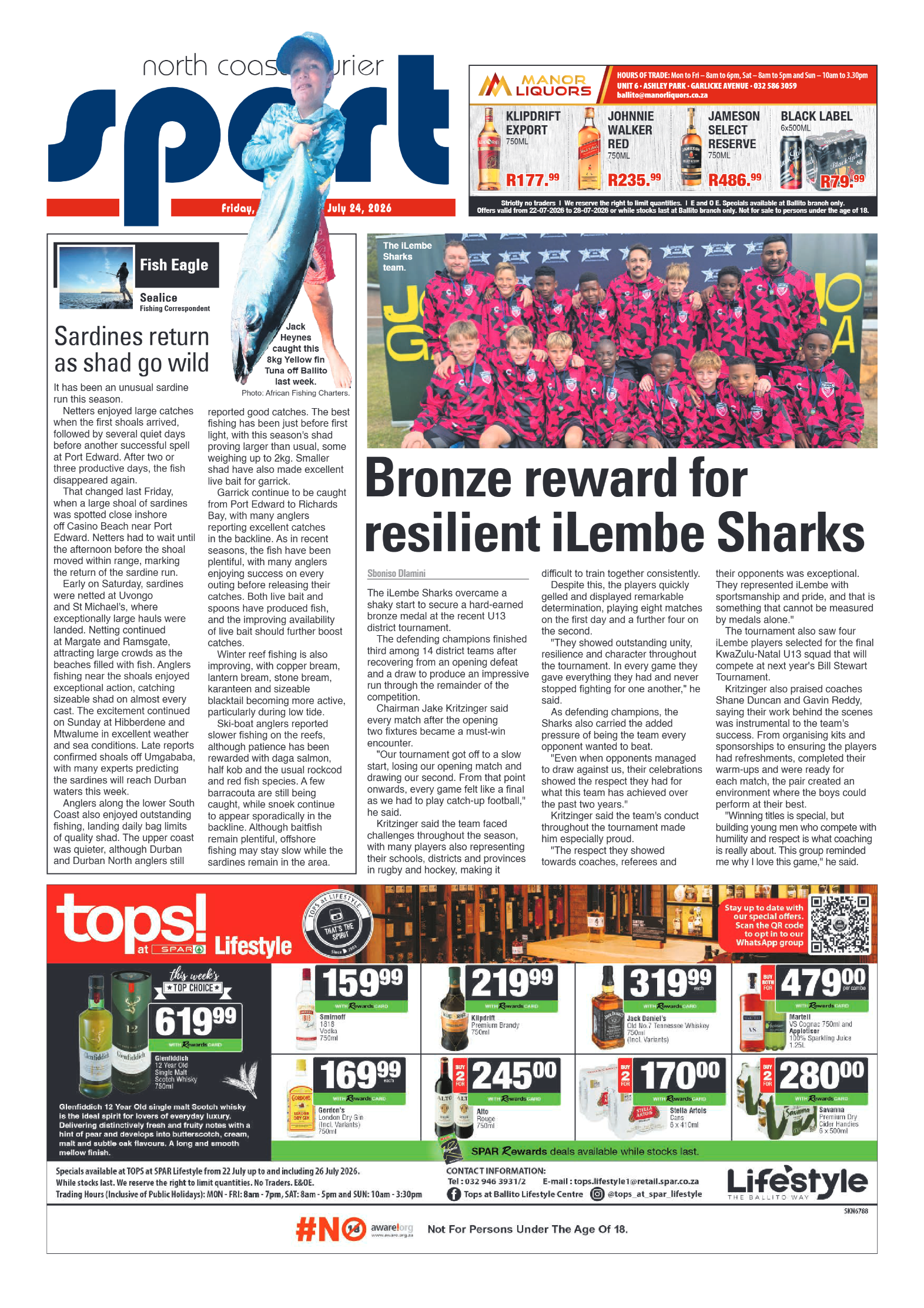 The North Coast Courier – 24 July 2026 page 12