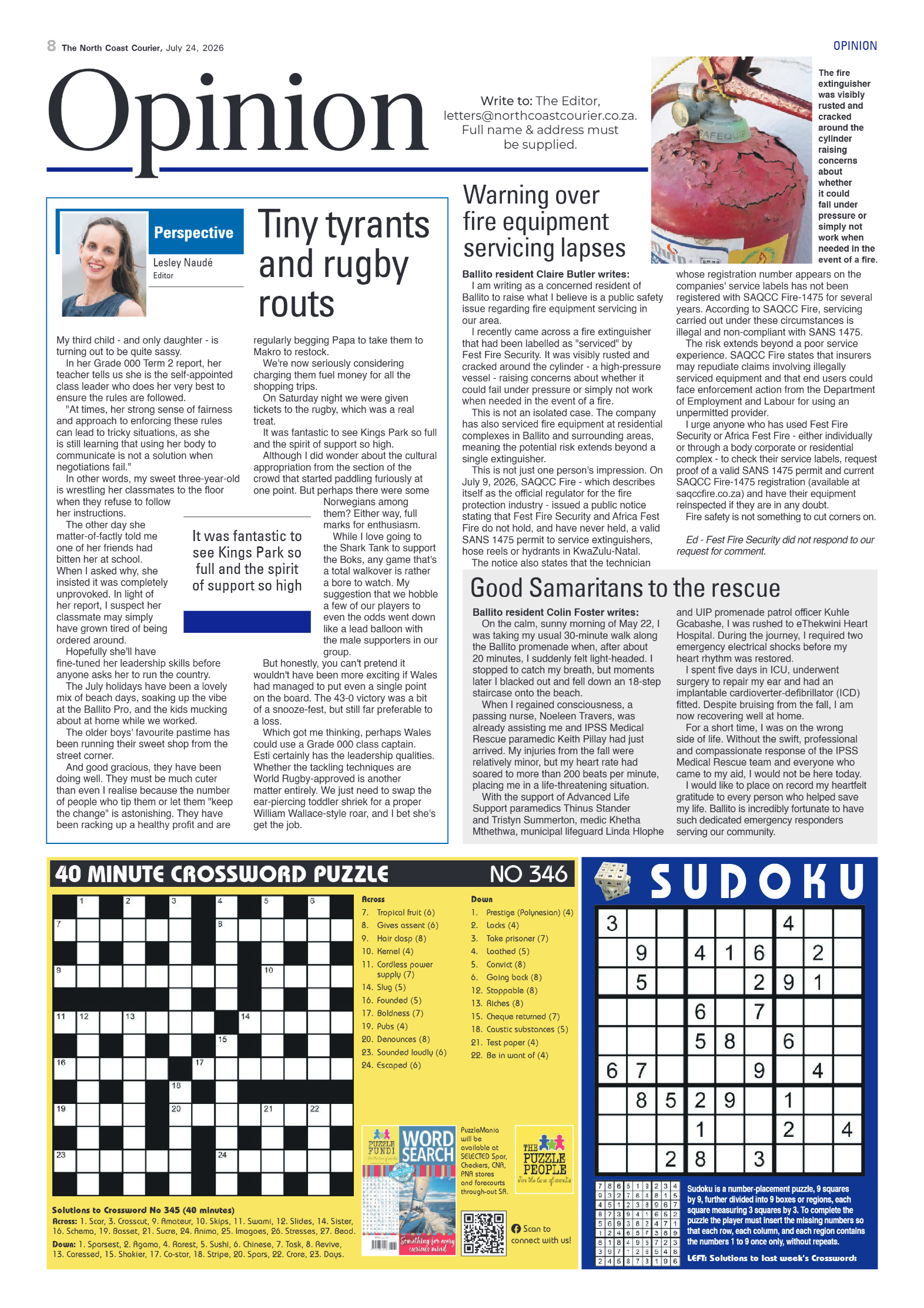 The North Coast Courier – 24 July 2026 page 8