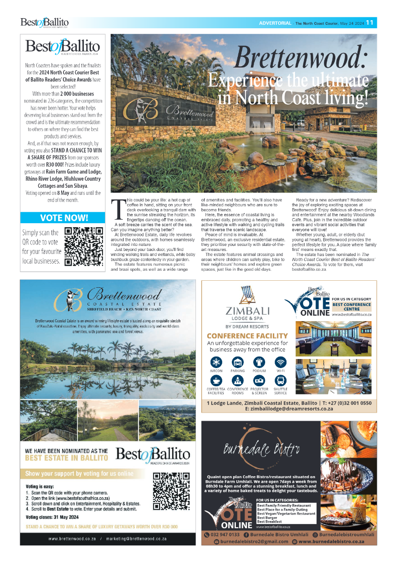The North Coast Courier – 24 May 2024 page 11