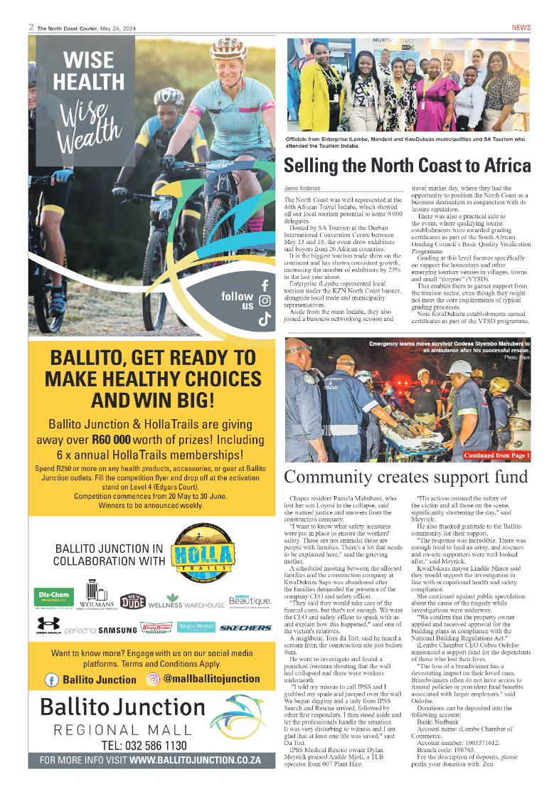 The North Coast Courier – 24 May 2024 page 2