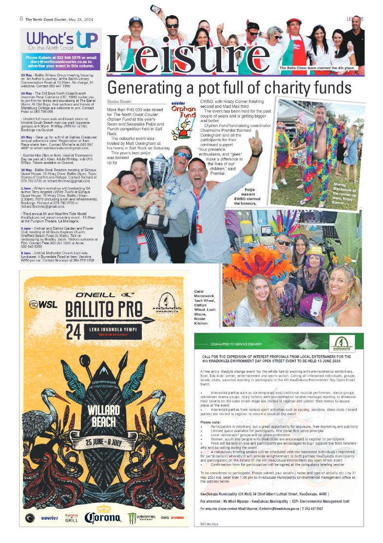 The North Coast Courier – 24 May 2024 page 6