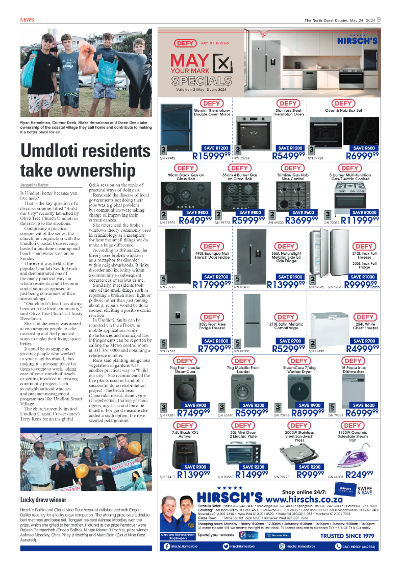 The North Coast Courier – 24 May 2024 page 9