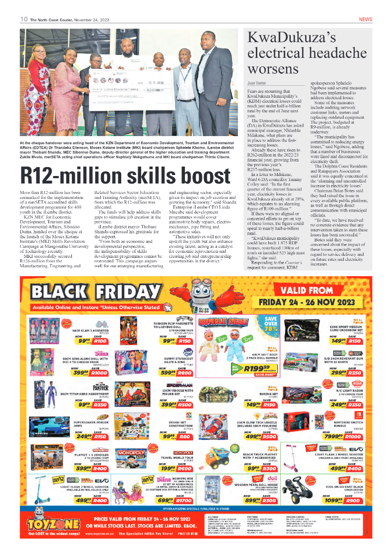 The North Coast Courier 24 November 2023 page 10
