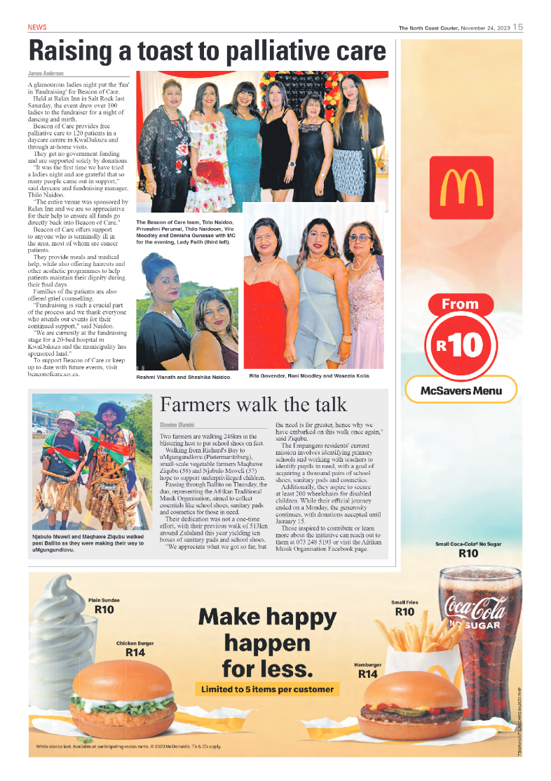 The North Coast Courier 24 November 2023 page 15