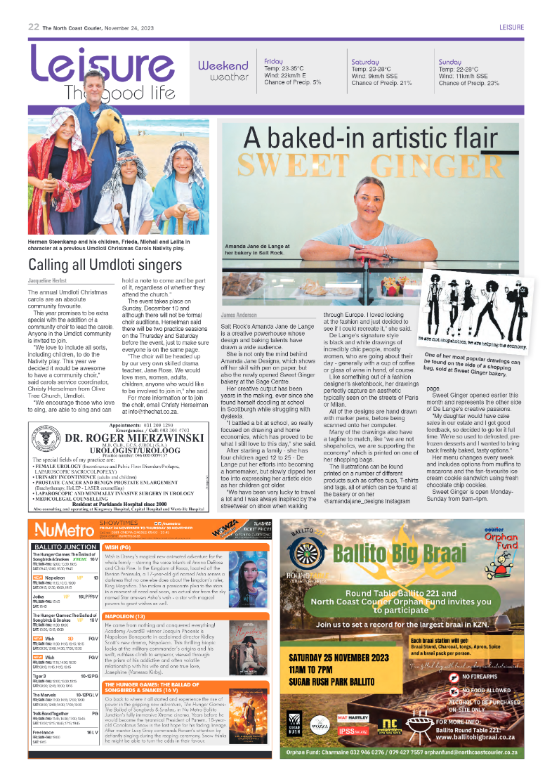 The North Coast Courier 24 November 2023 page 22