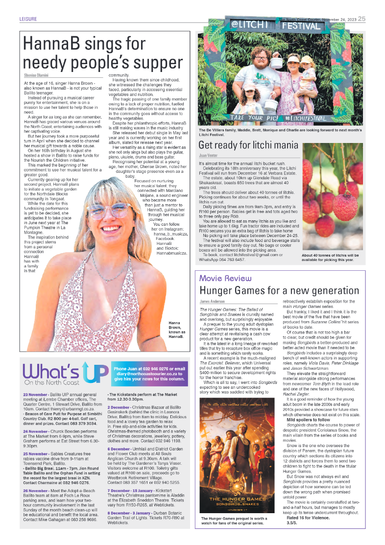 The North Coast Courier 24 November 2023 page 25