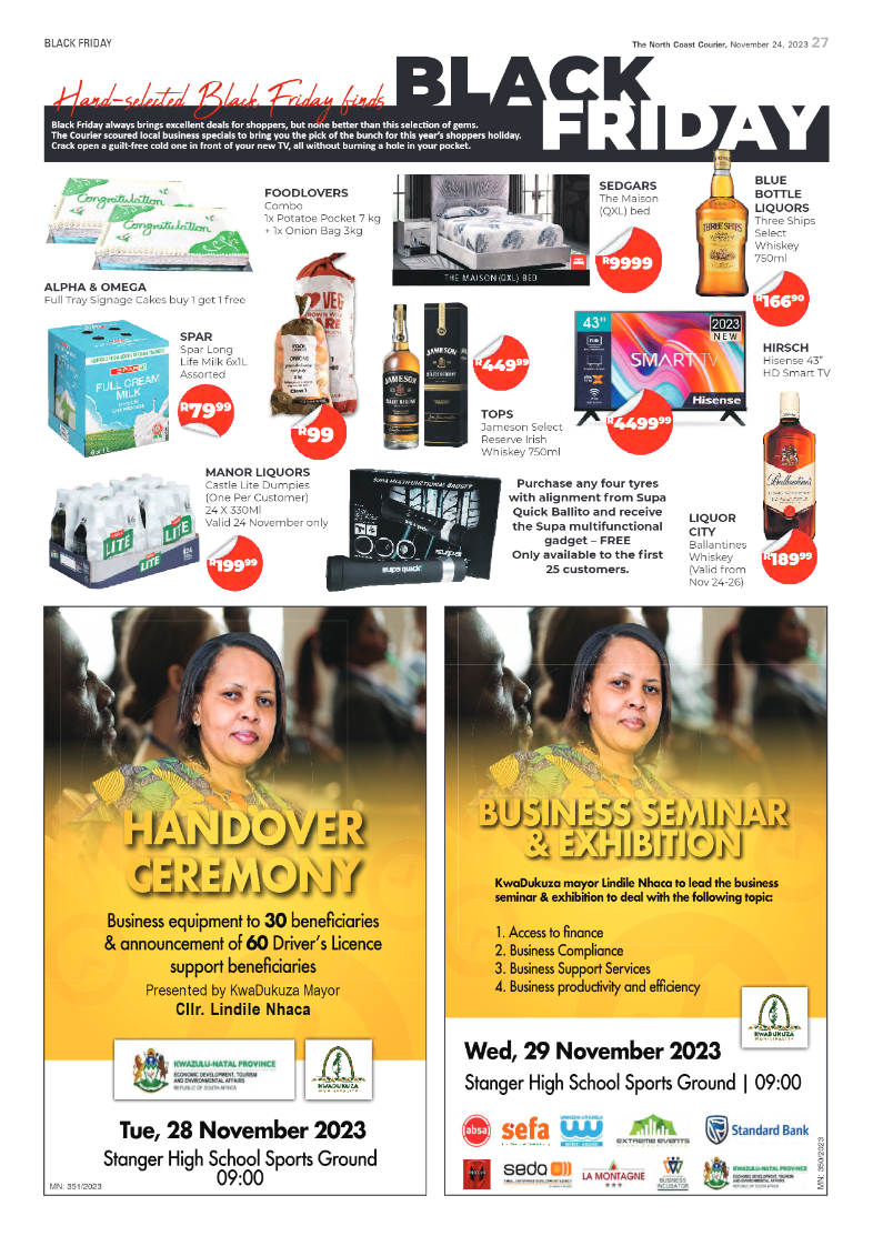 The North Coast Courier 24 November 2023 page 27