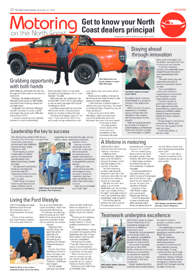 The North Coast Courier 24 November 2023 page 28