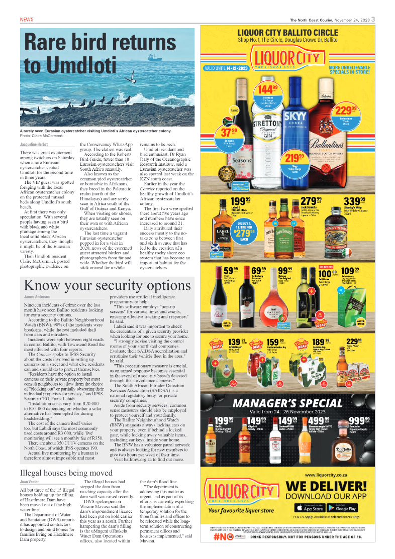 The North Coast Courier 24 November 2023 page 3