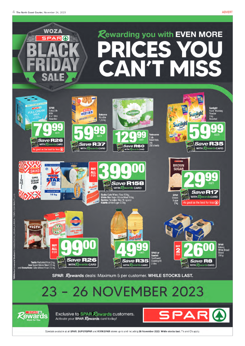 The North Coast Courier 24 November 2023 page 4