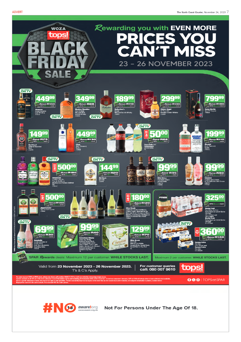 The North Coast Courier 24 November 2023 page 7