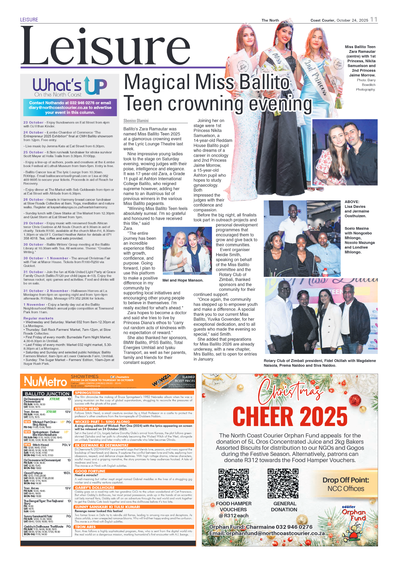 The North Coast Courier – 24 October 2025 page 11