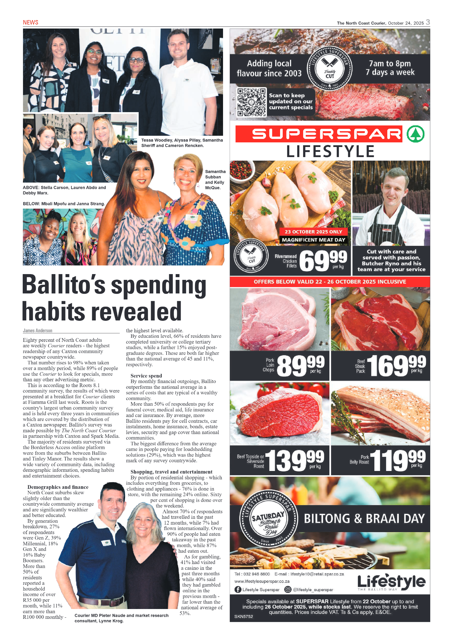 The North Coast Courier – 24 October 2025 page 3