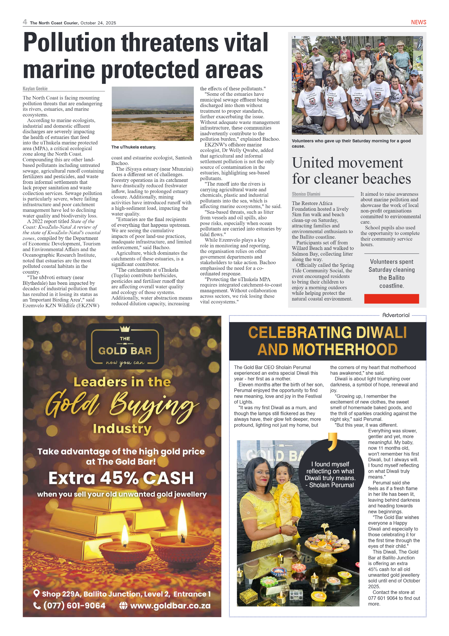 The North Coast Courier – 24 October 2025 page 4