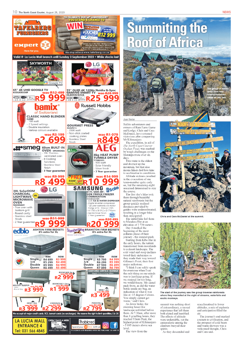 The North Coast Courier 25 August 2023 page 10